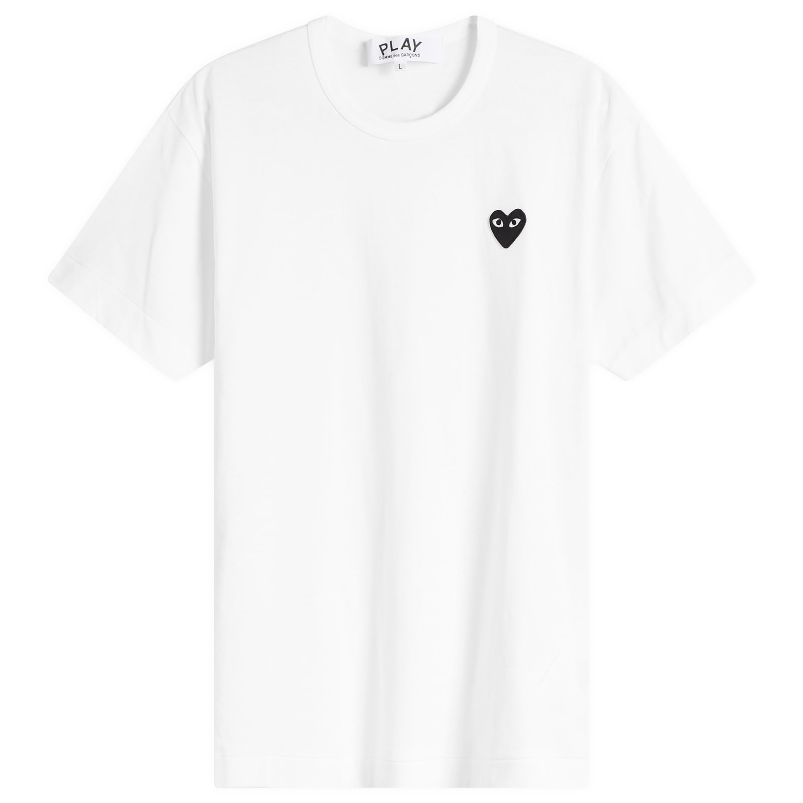 Comme des Garçons Play Men’s Basic Logo T-Shirt White/Black