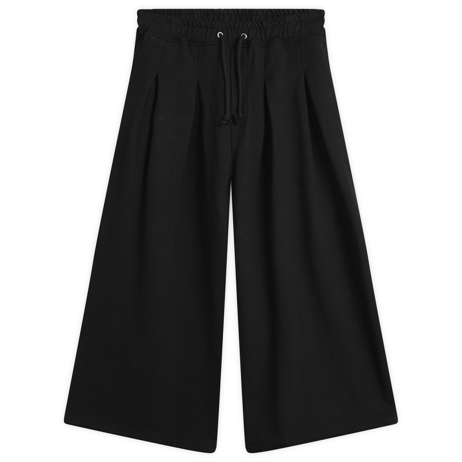 Anglan Men’s Double Valley Tuck Sweat Pants Black