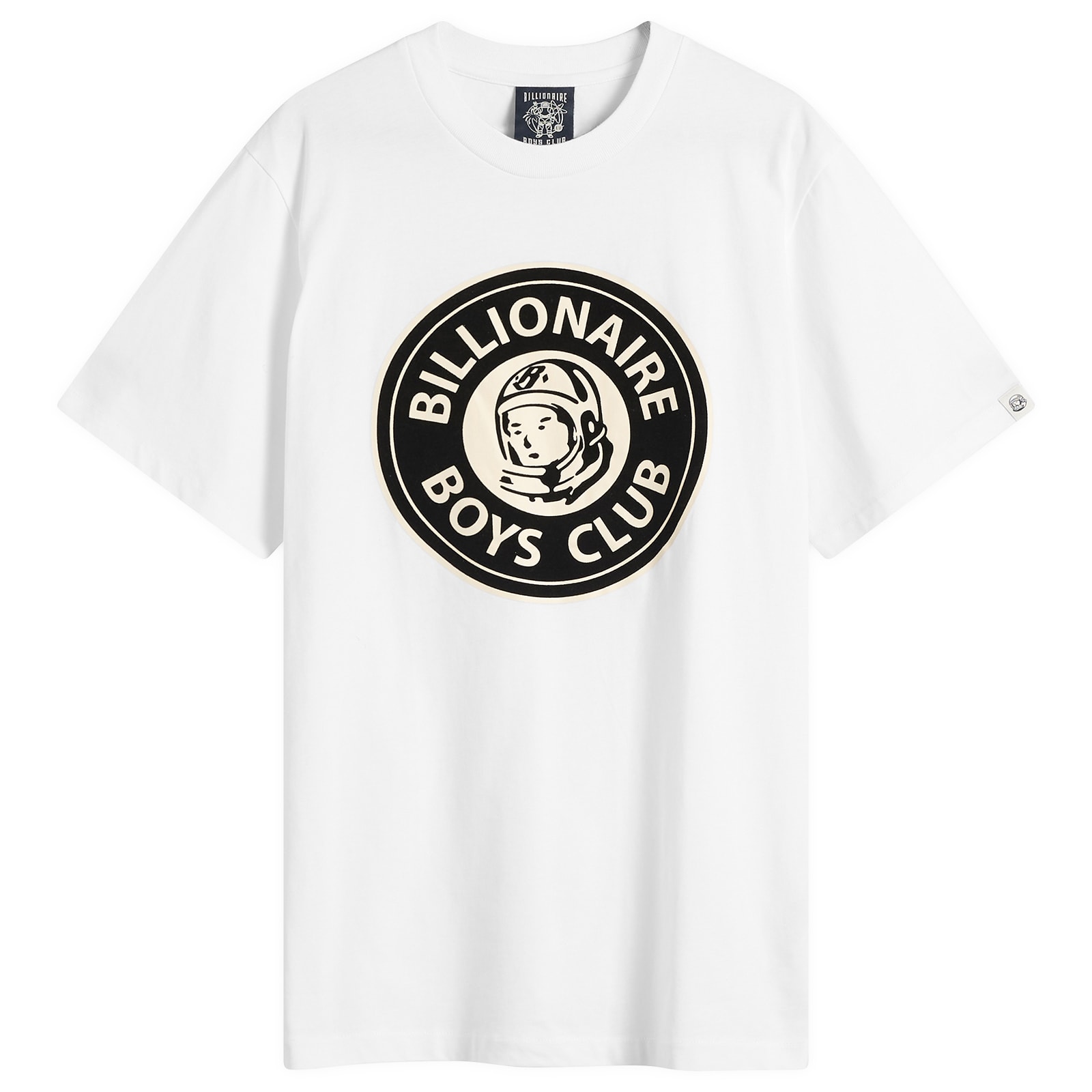 Billionaire Boys Club Boys White Billionaire Club Men's Emblem T-Shirt