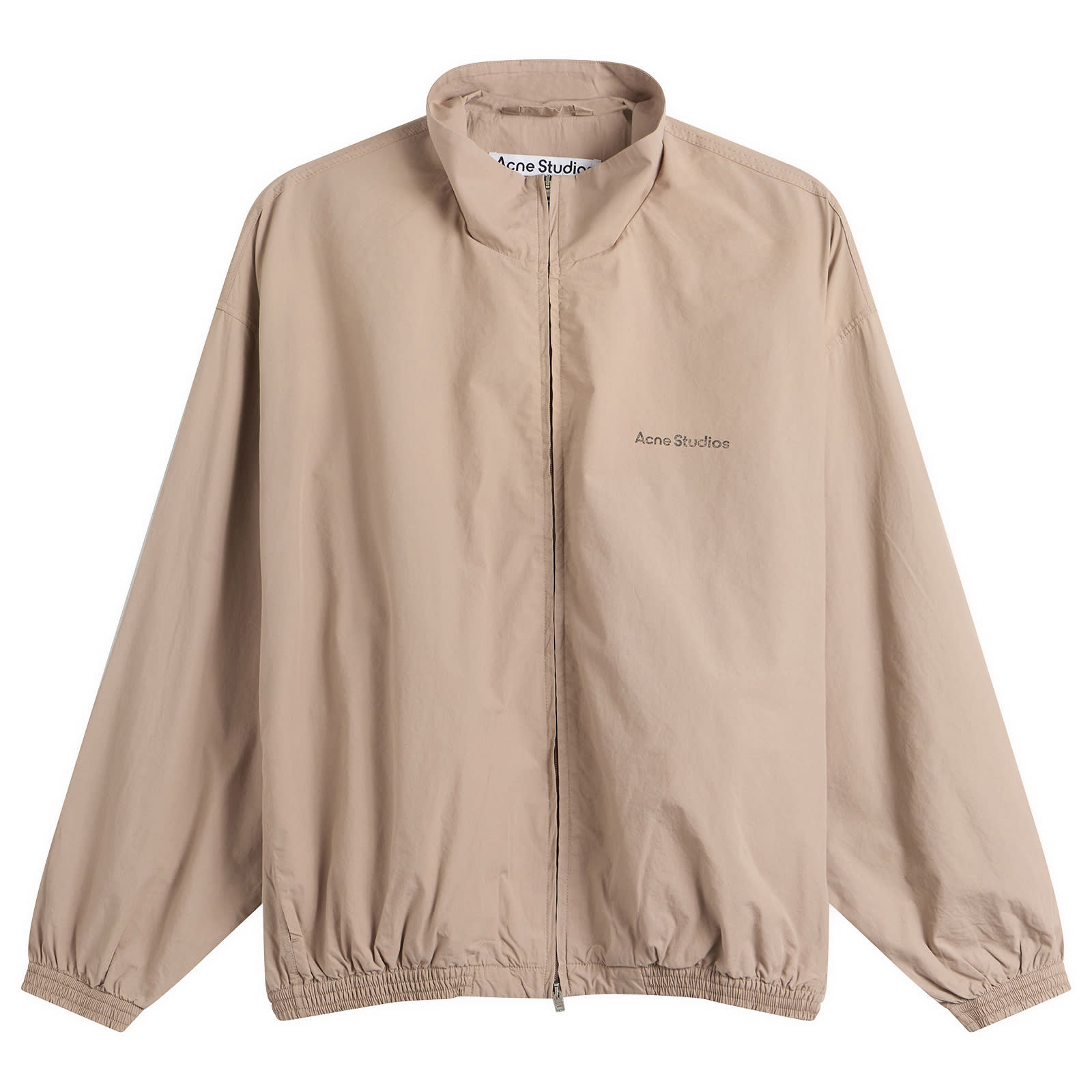 Acne Studios Men's Olando Soft Cotton Poplin Jacket Mushroom Beige