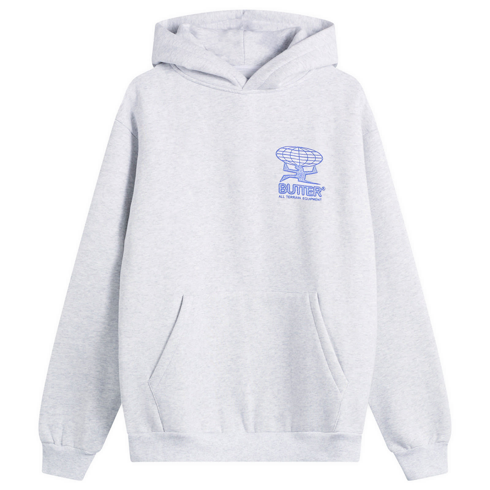Butter Goods Men’s Terrain Hoodie Ash