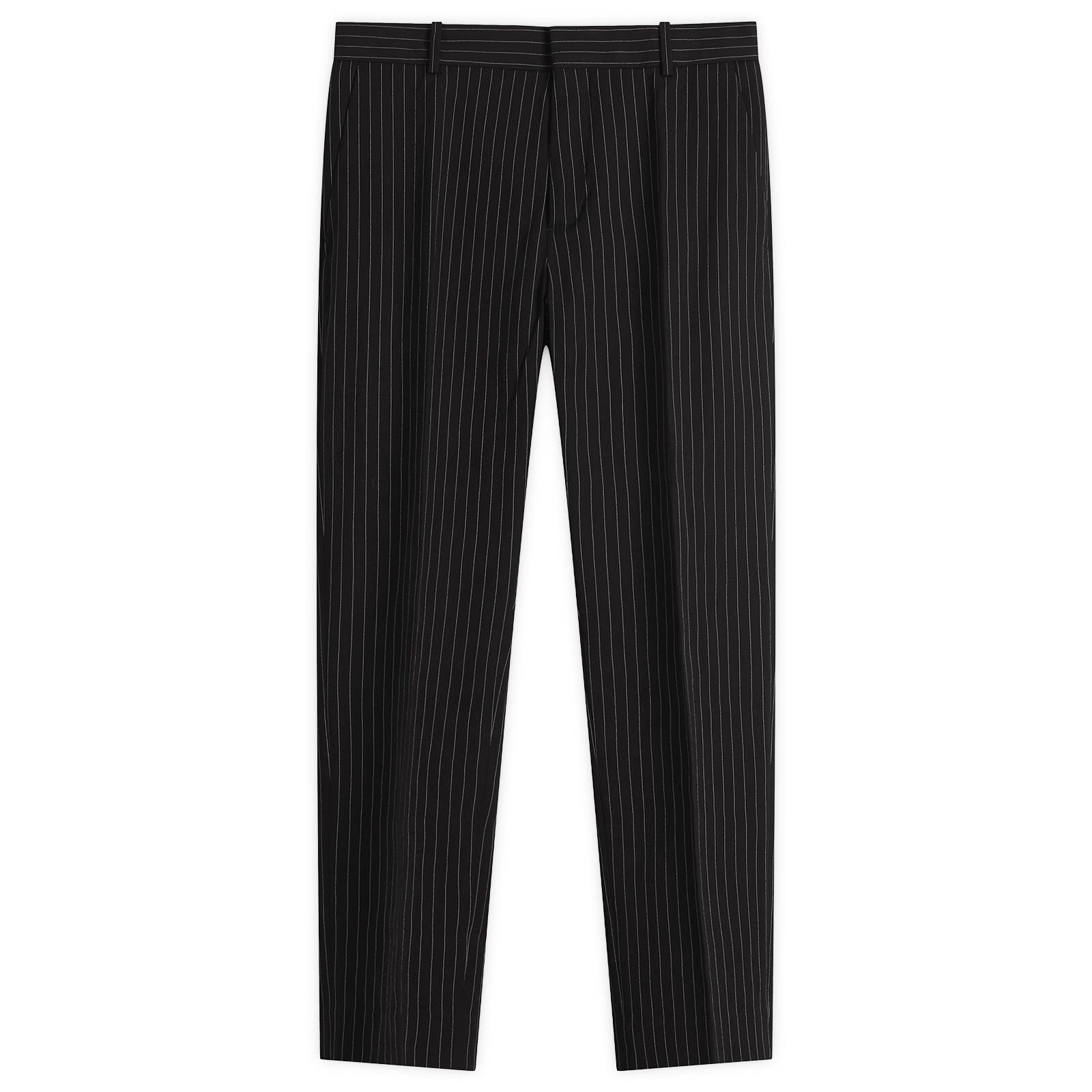 Acne Studios Men’s Pinstripe Trousers Navy/White