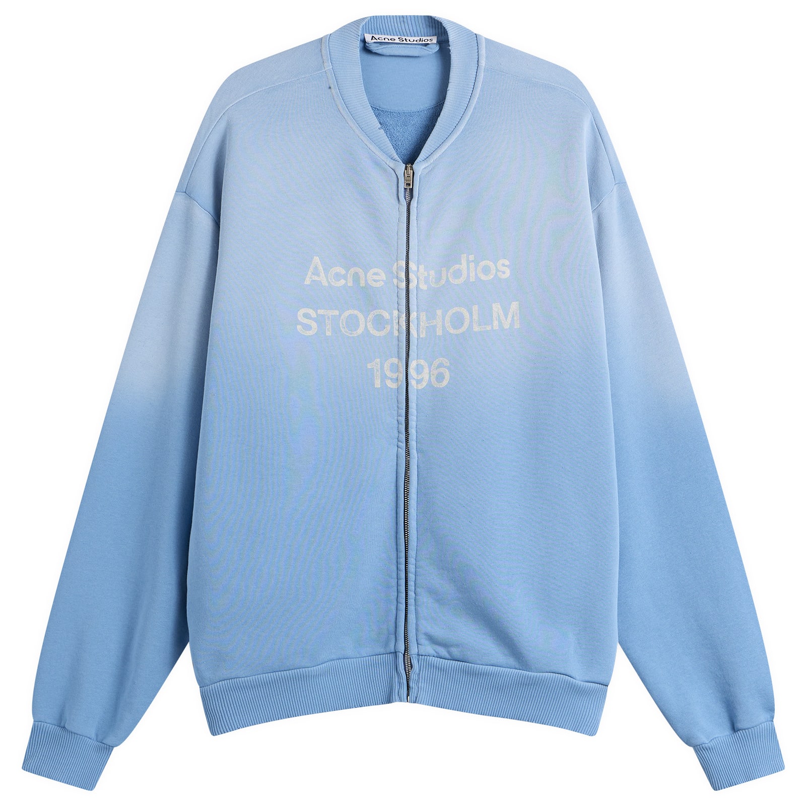 Acne Studios Men's Fiah Zip 1996 Bomber Jacket Cornflower Blue