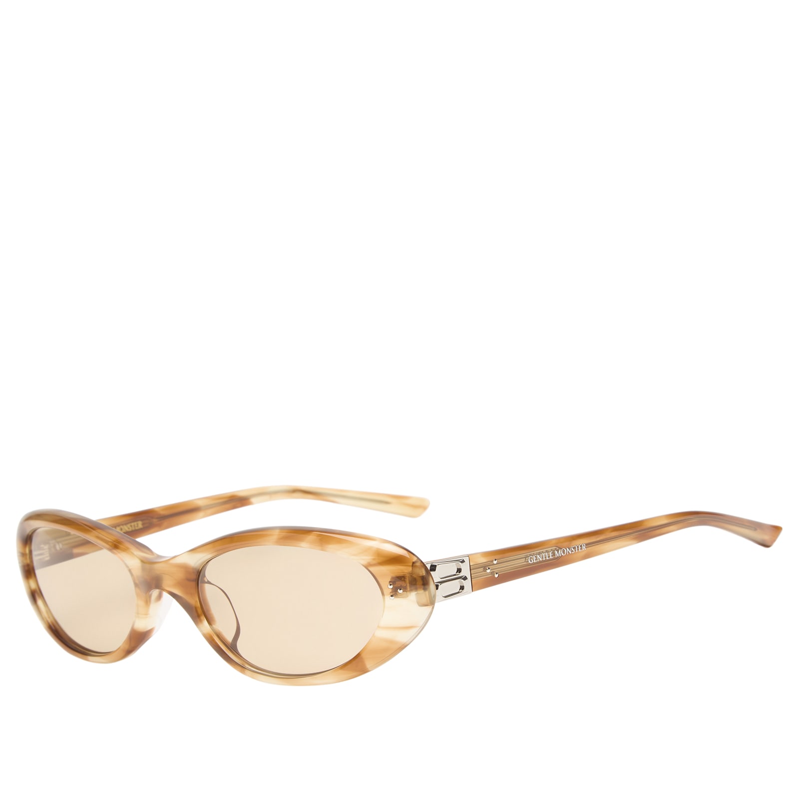 Gentle Monster Cinnamon Sunglasses in Tortoise/Black 