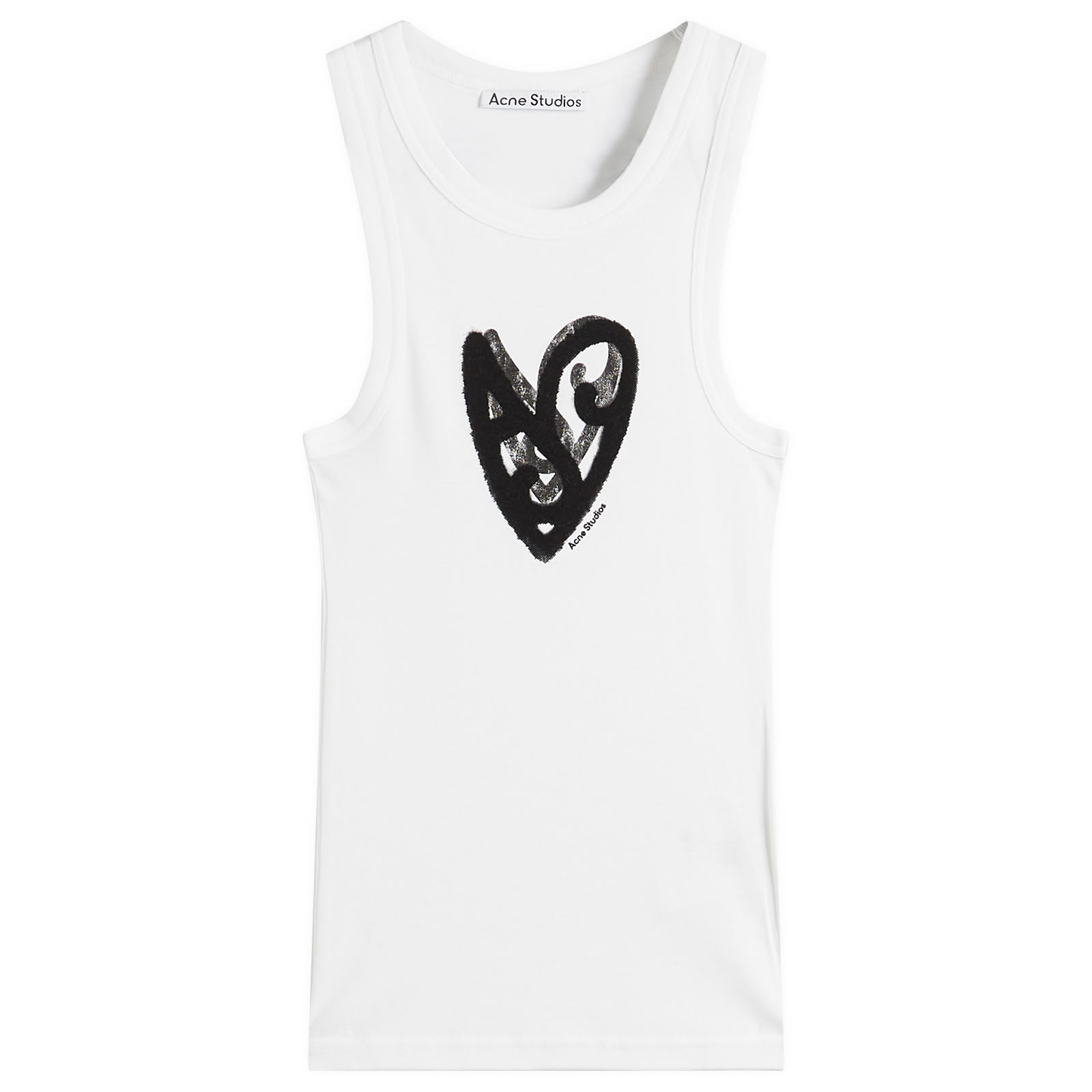 Acne Studios Women's Sleeveless T-Shirt Optic White