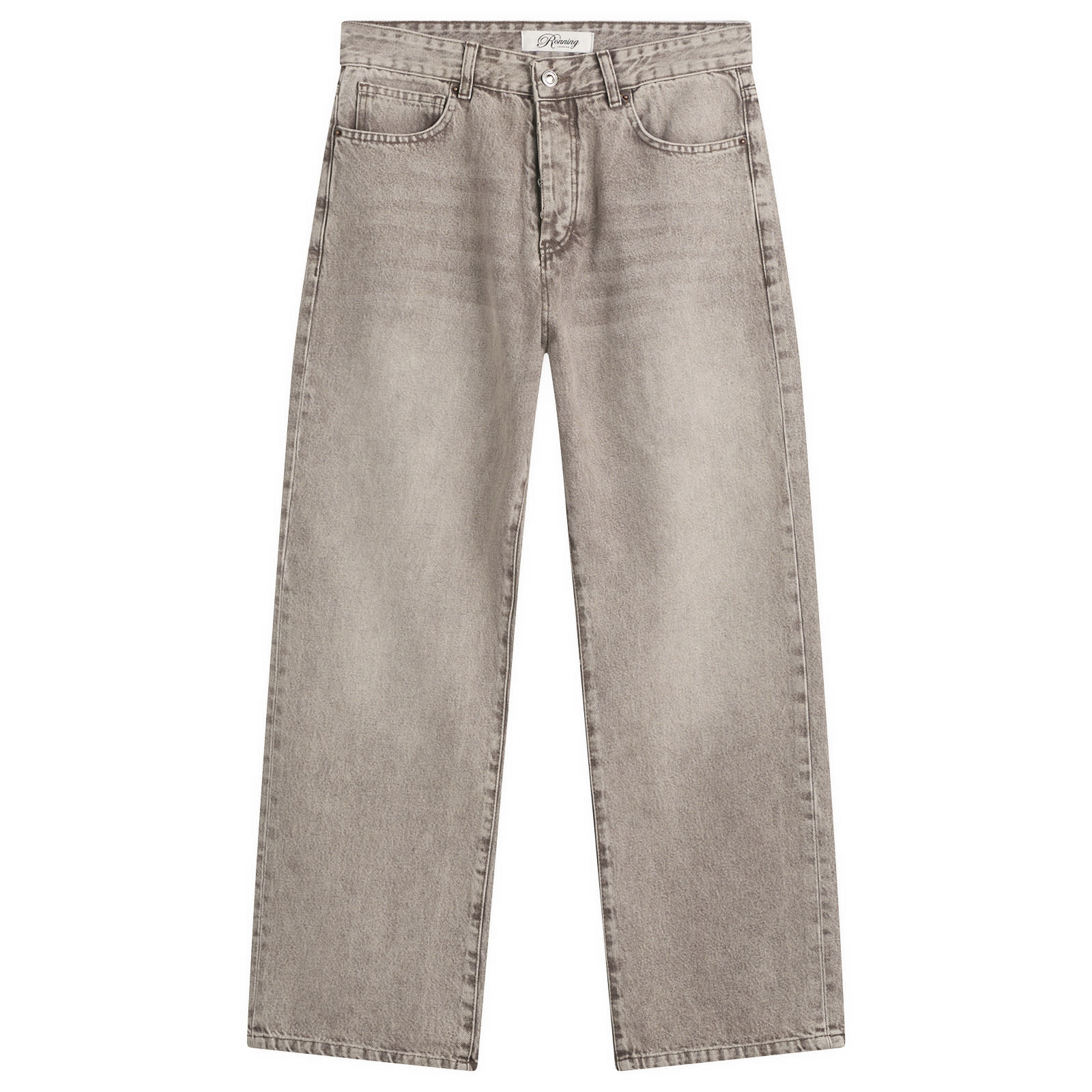 Ronning Men’s Classic Denim Jeans Stripped Wash