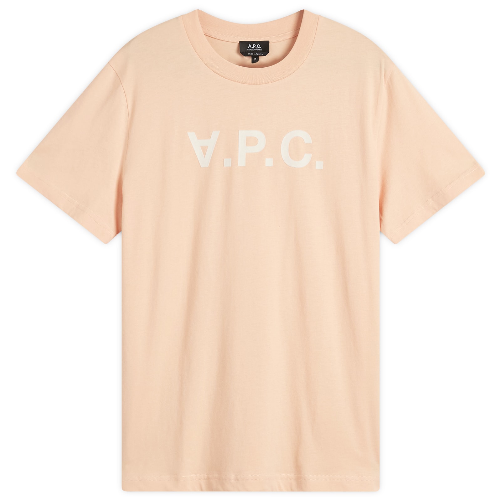 A.P.C｜ (Oscar Floral Logo T-Shirt (COGCK H26511 AAD)) Oscar T-Shirt in Ecru | A.P.C. | EQVVS
