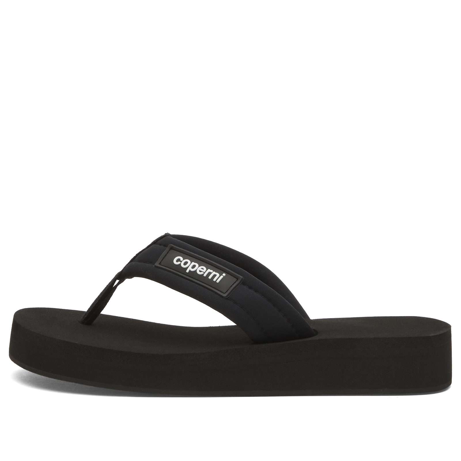 Coperni Women's FOAM FLIP FLOPS Black