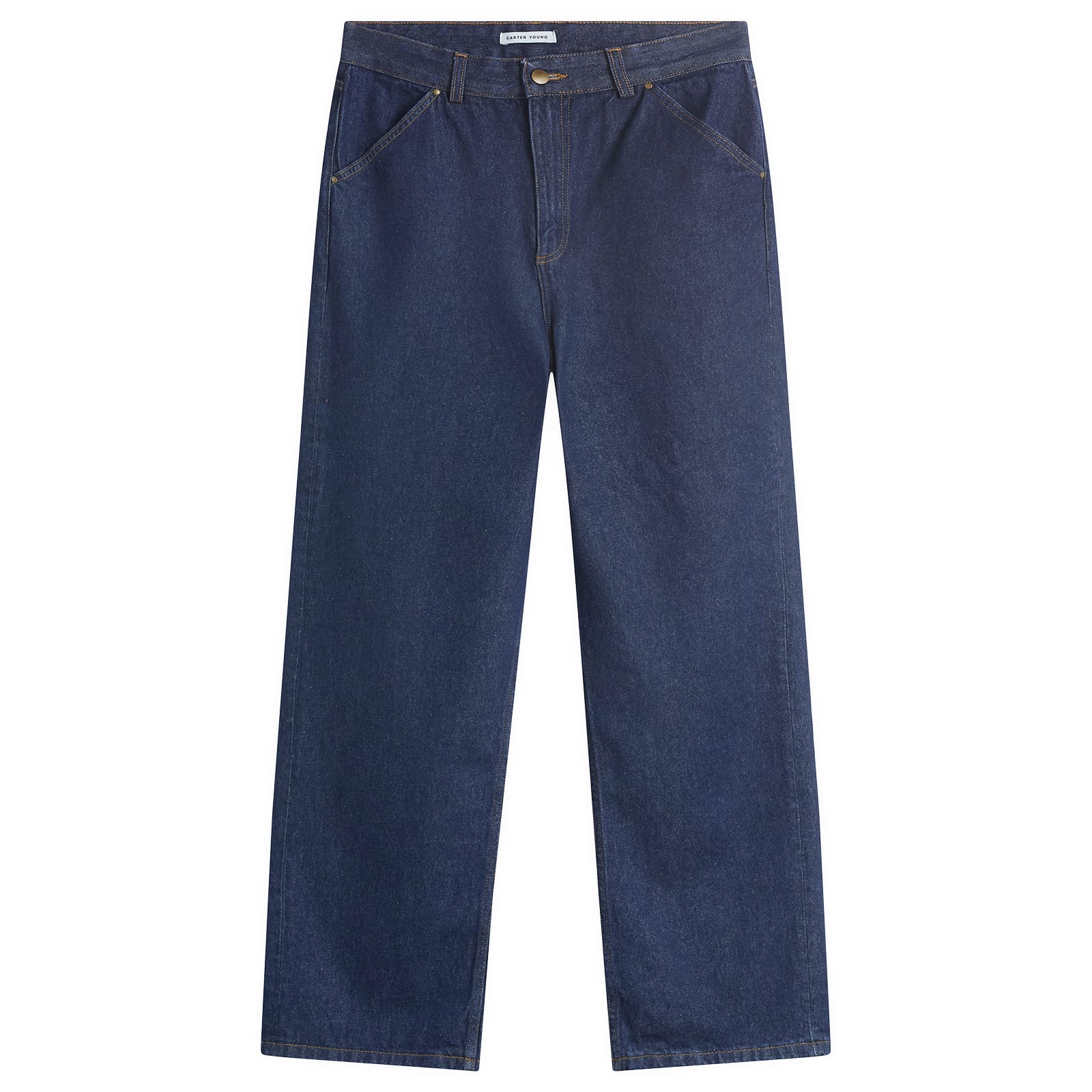 Carter Young Men’s Big Ben Jeans Rinse Wash
