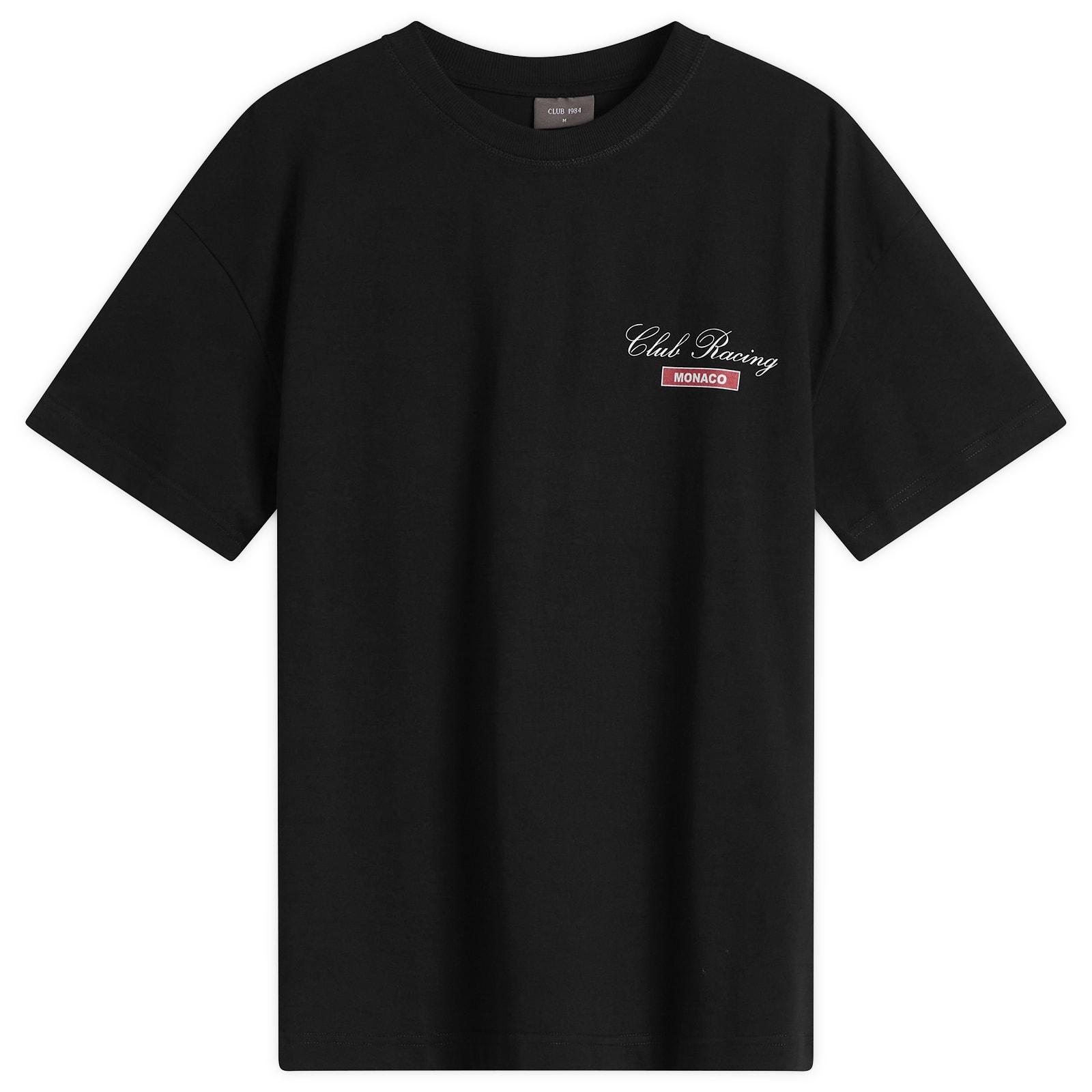 Club 1984 — Club 1984 Men's Club Racing T-Shirt in Black, Size Large