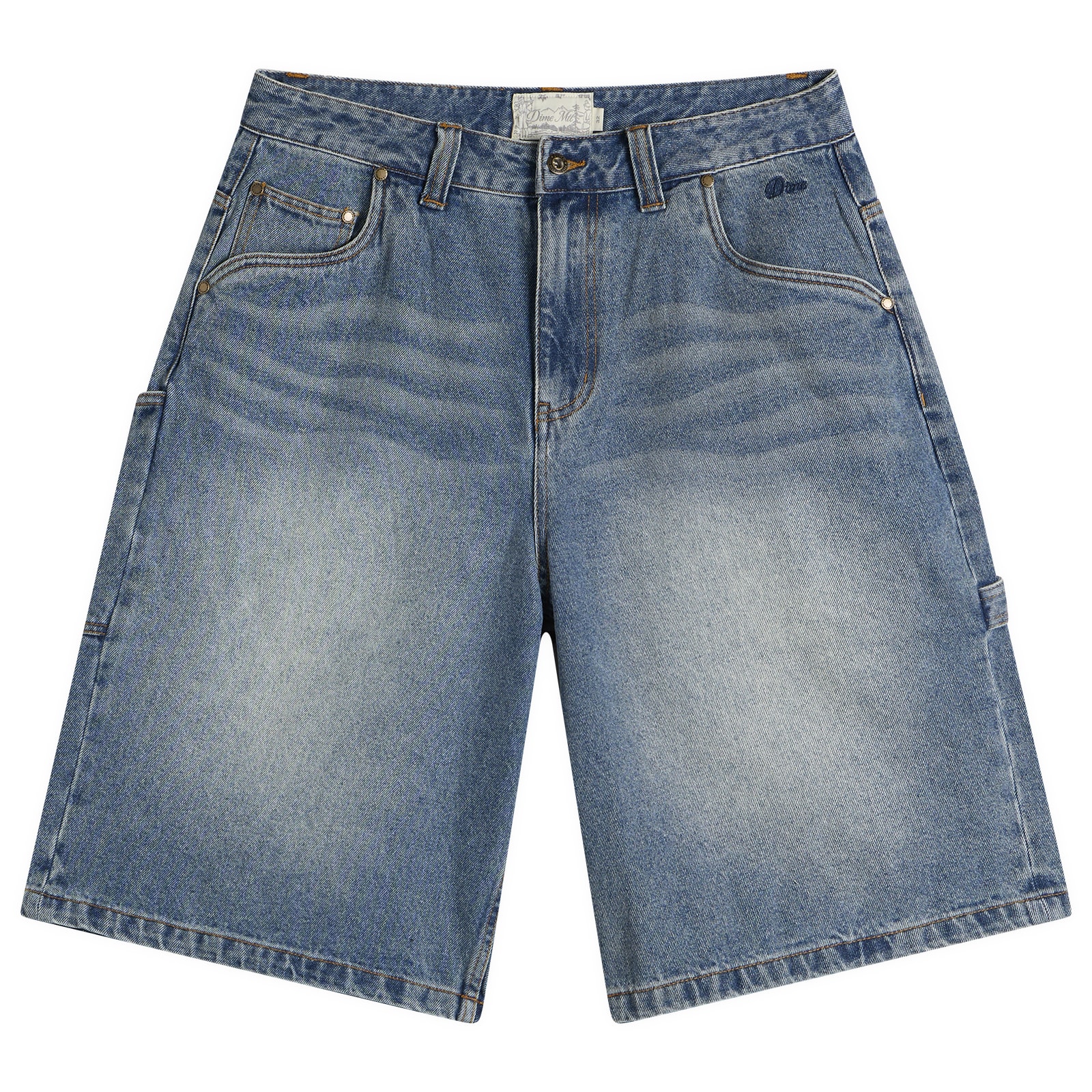 Dime Men’s Classic Denim Shorts Sandblasted Indigo