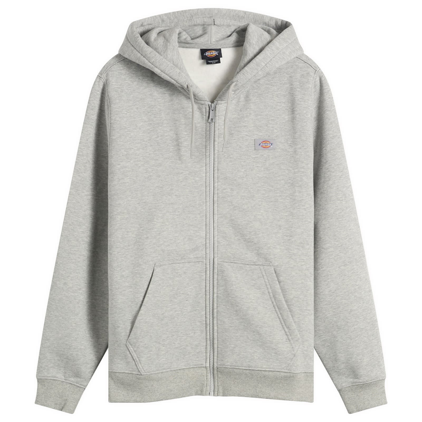 Dickies Men’s Oakport Zip Hoodie Heather Grey