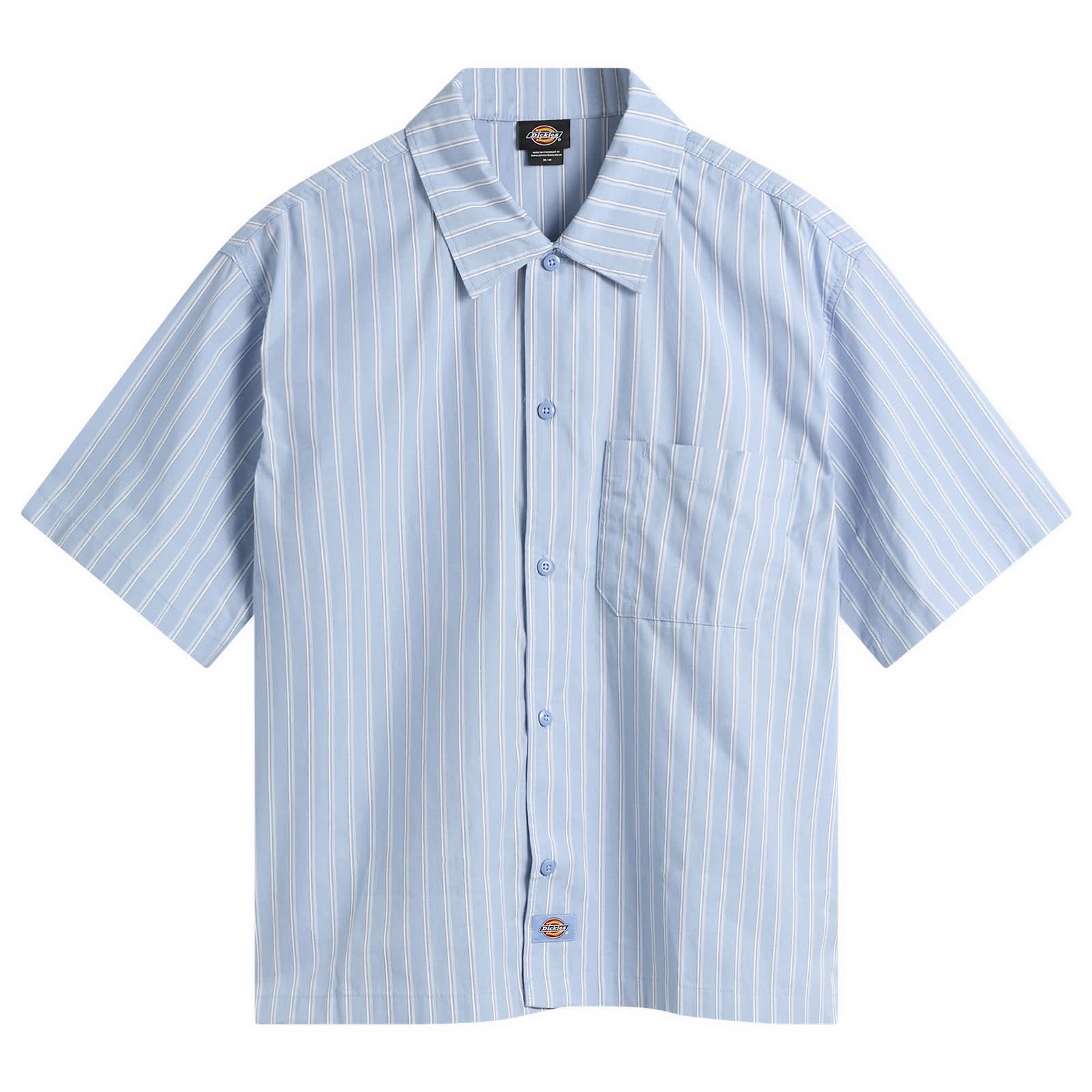 Dickies Men’s Venedocia Stripe Shirt Endless Sky