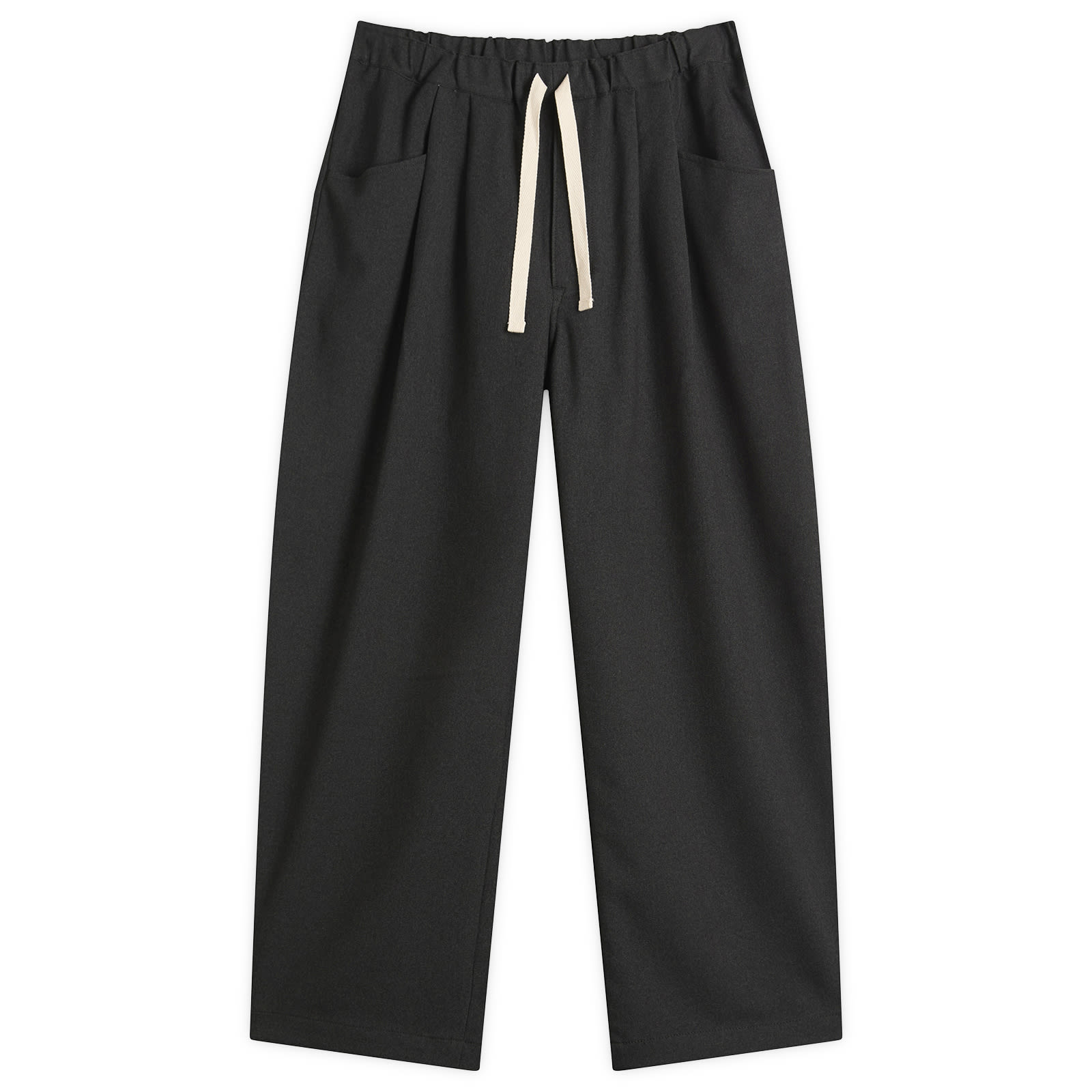 Danton Men’s Tuck Pants Dark Green Grey