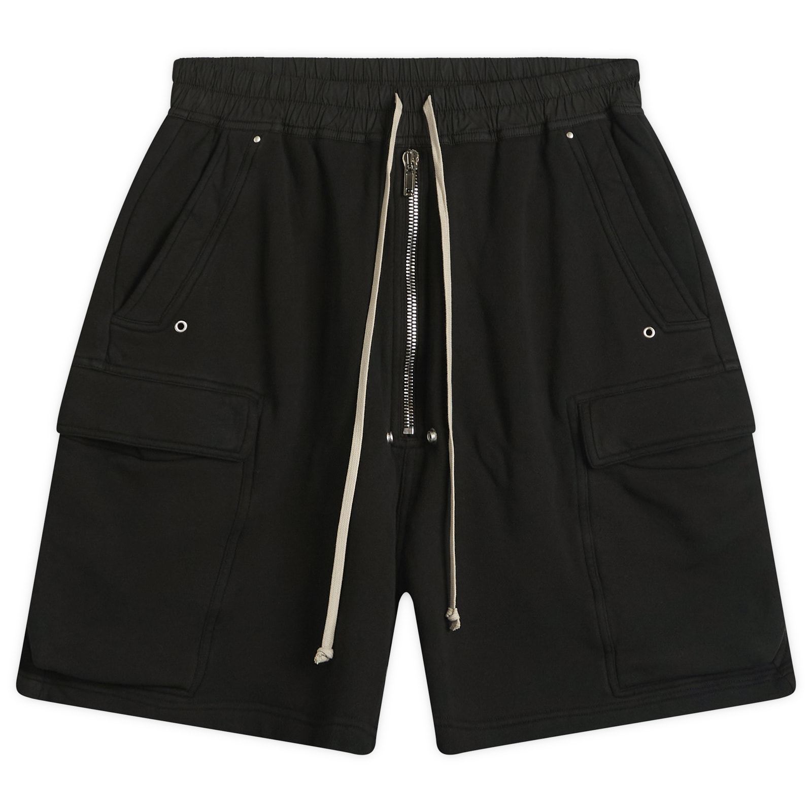 Rick Owens DRKSHDW Men's Cargobela Shorts Black - Curated Menswear