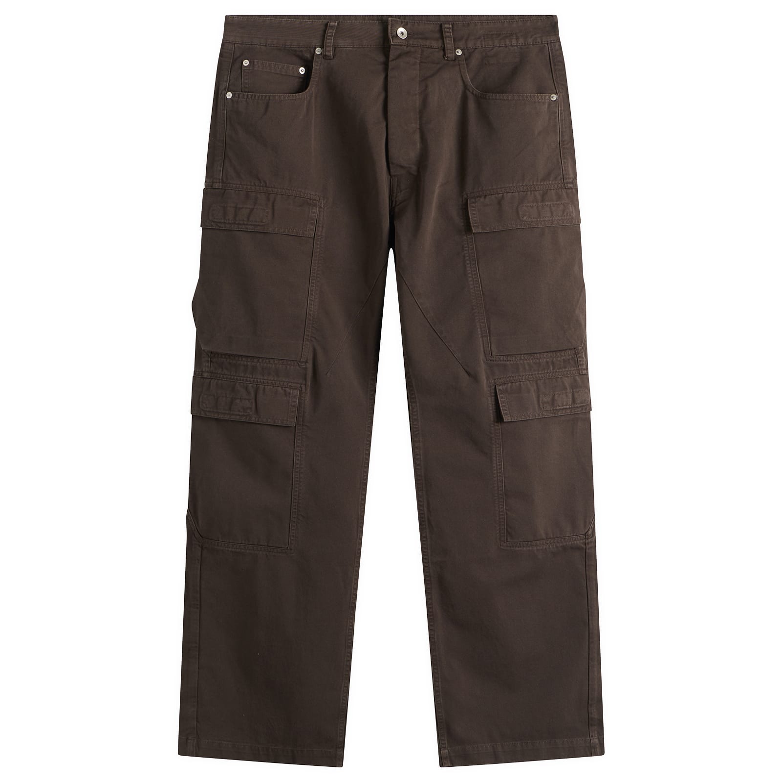 Rick Owens DRKSHDW Men's Double Cargo Jeans Black - Curated Menswear