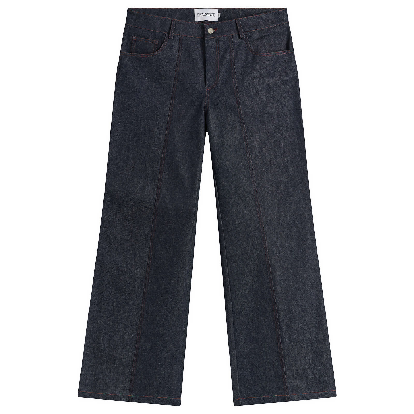 Deadwood — Deadwood Men's Progress Organic Cotton Jeans in Raw Indigo, Size Medium
