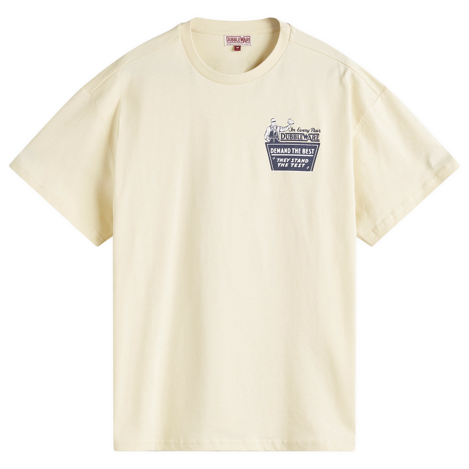 Dubbleware Men’s In Every Pair T-Shirt Ecru