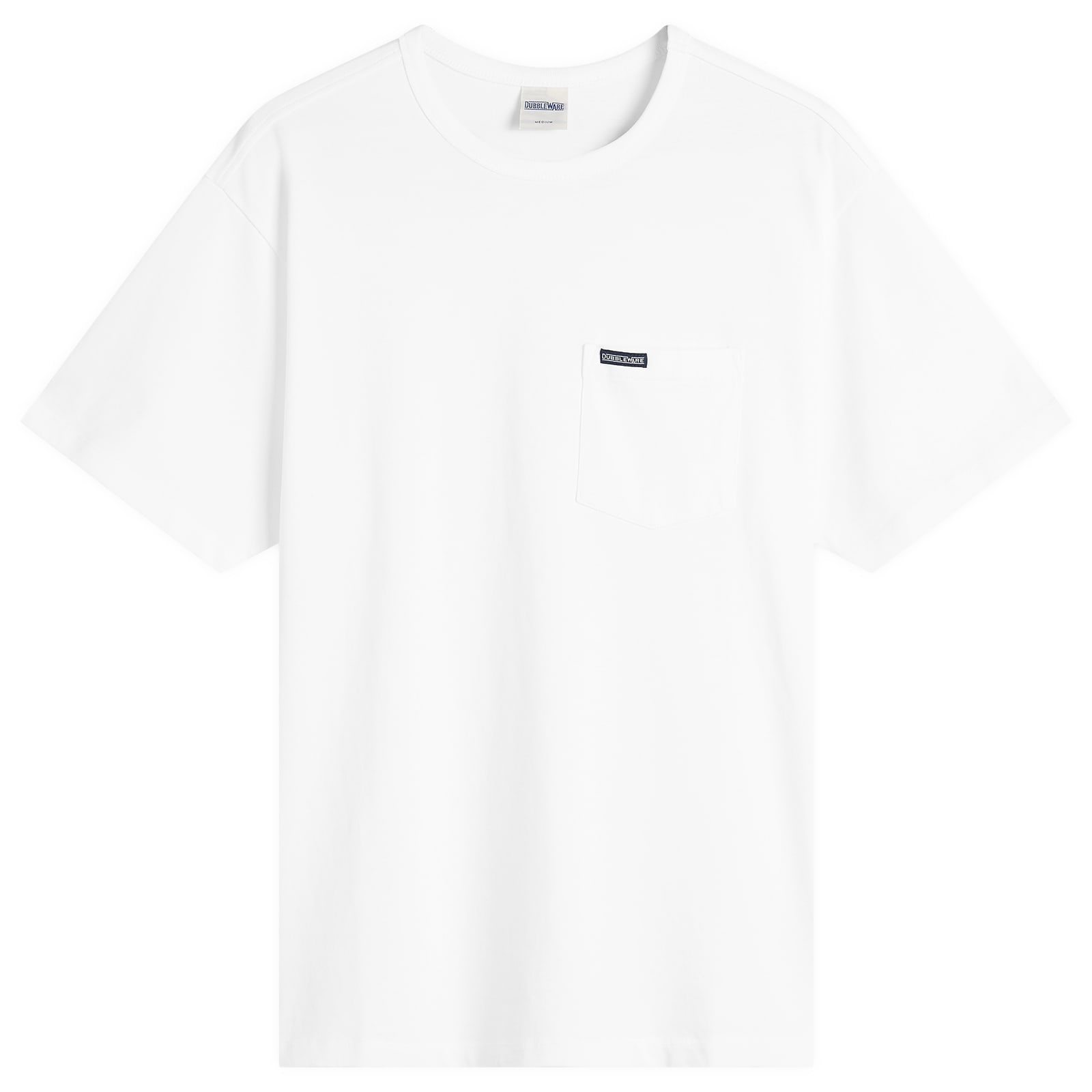 Dubbleware Men’s Pocket Label T-Shirt White