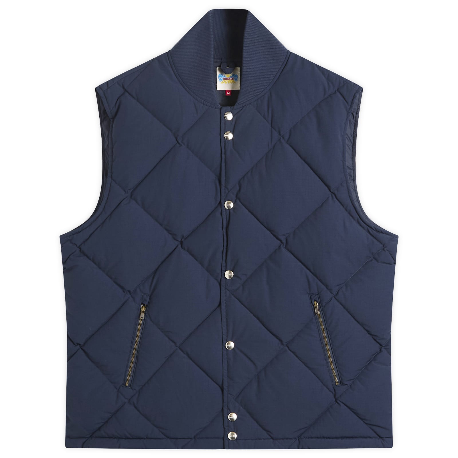 Dubbleware Men’s Dubble Down Diamond Quilted Vest Navy