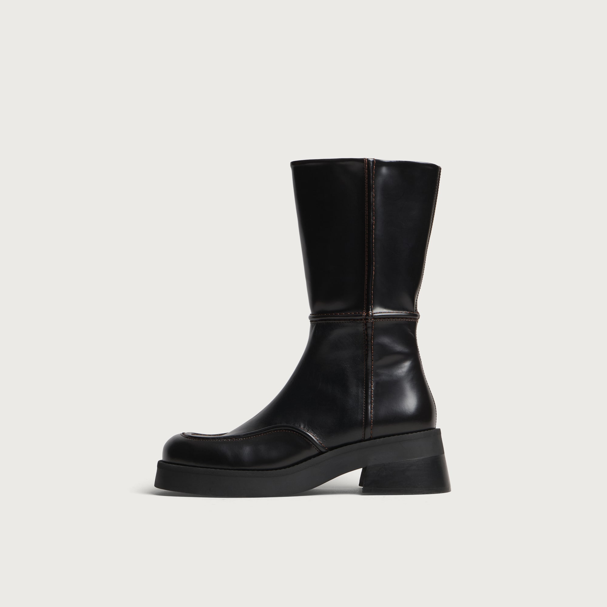 Miista Inne Brown Ankle Boots