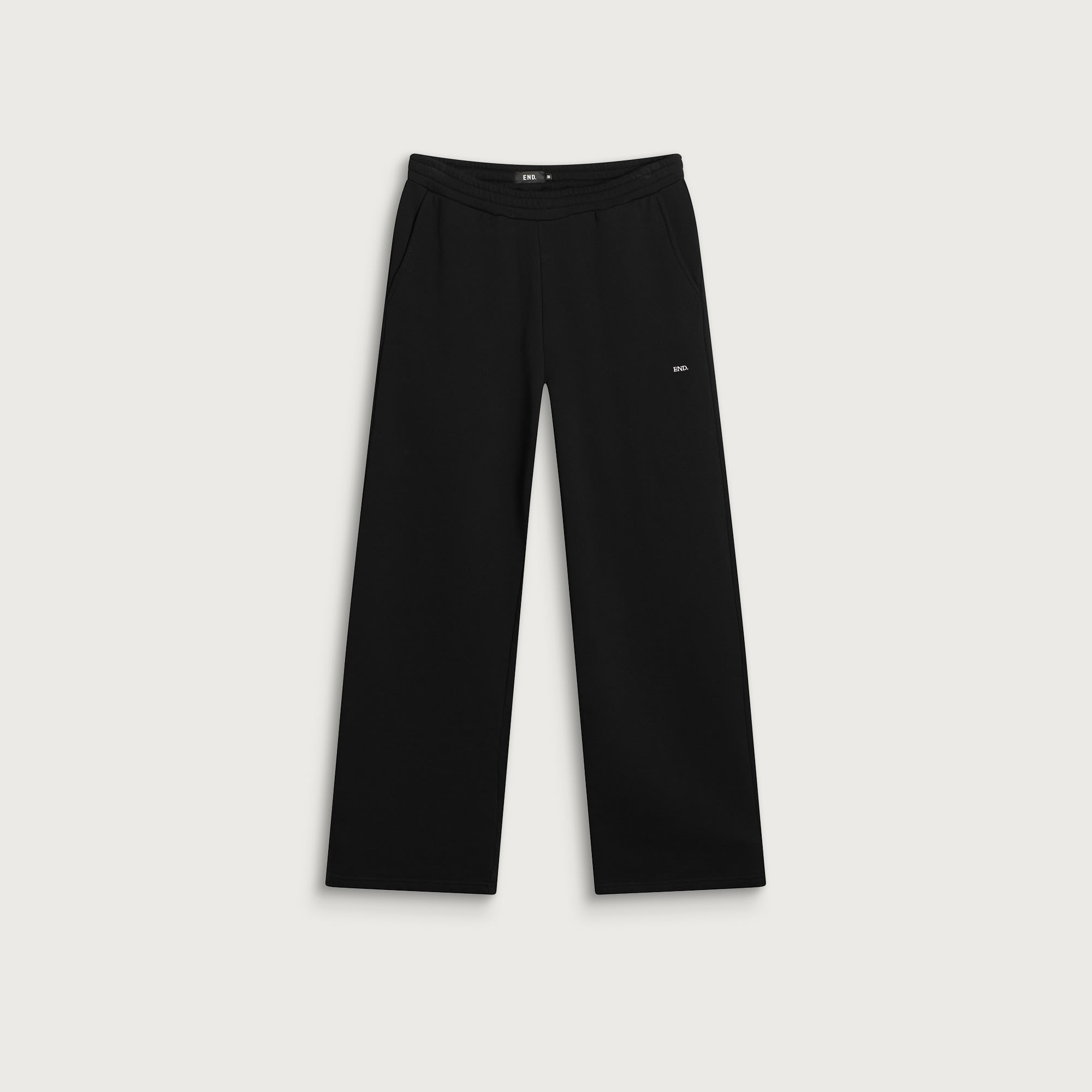 END. — END. Signature Sweatpants in Black, Size XX-Large