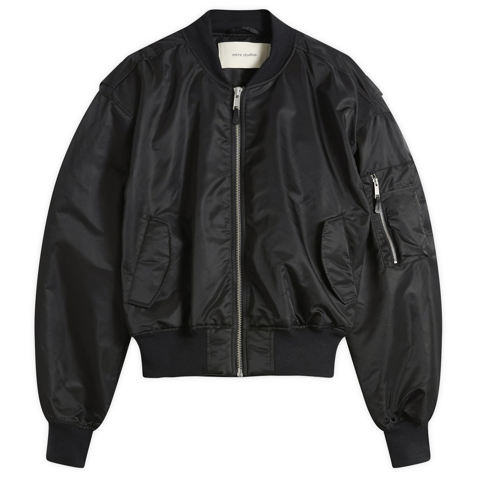 Entire Studios Men's A-4 Bomber Jacket Iron - Curated Menswear