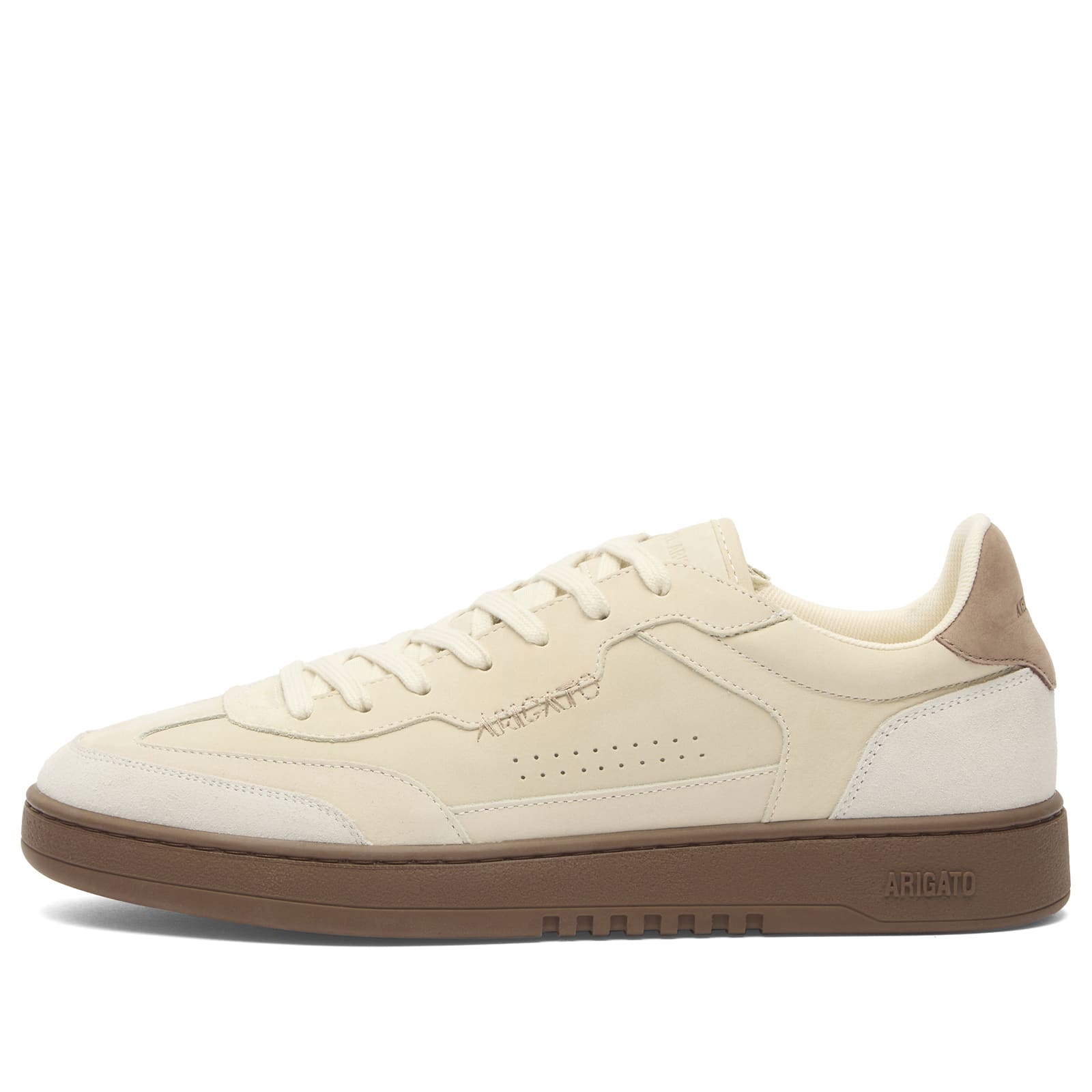 Axel Arigato Men’s Dice T-Toe Sneaker Light Grey/Beige