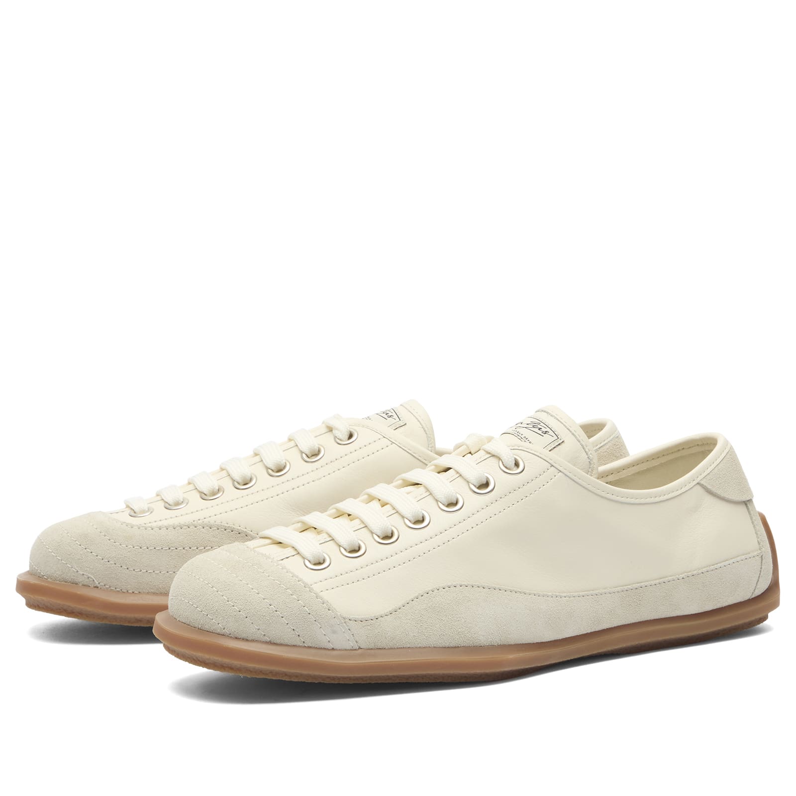 Eytys Balestra White Leather Sneakers — photo 2