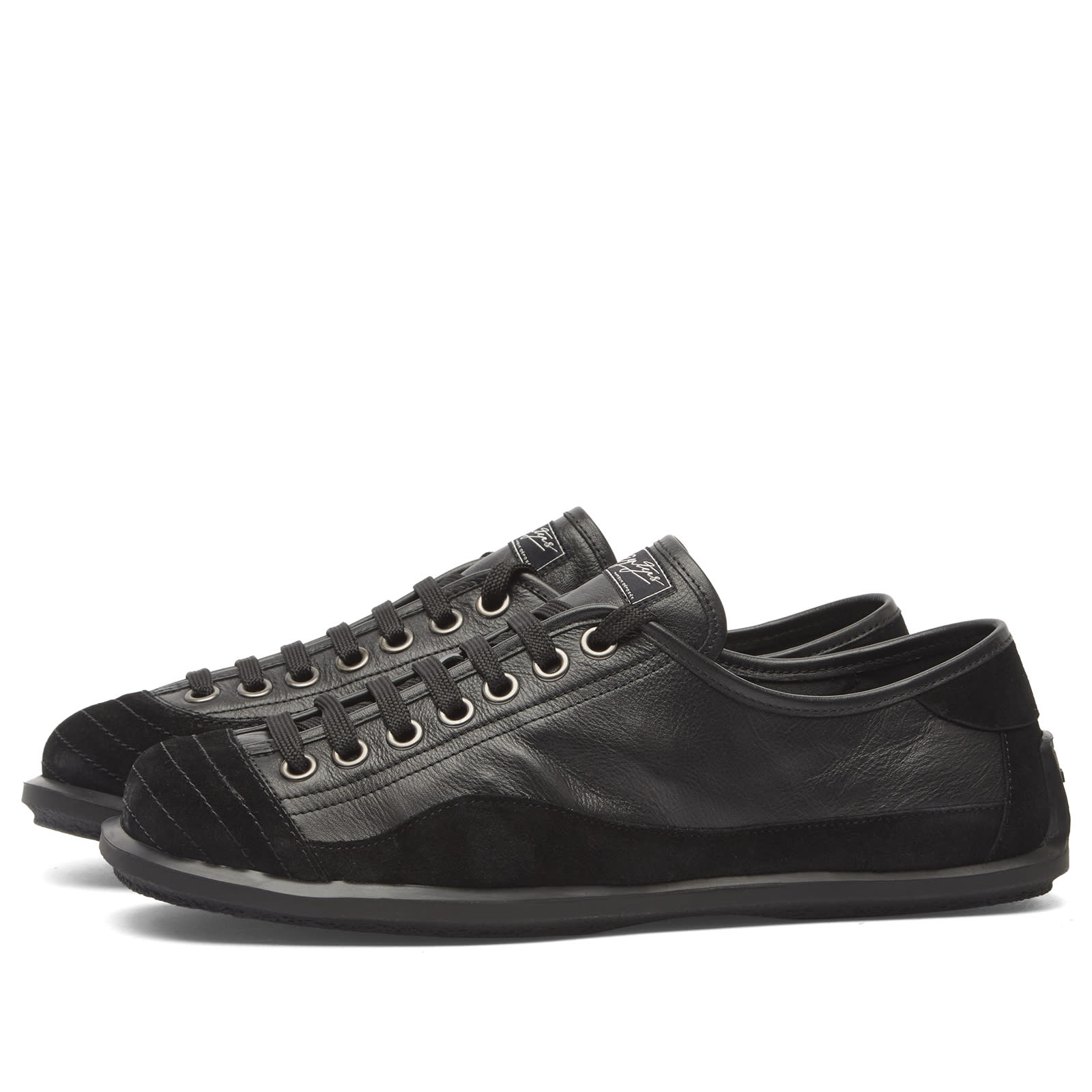 Eytys Balestra Black Leather Sneakers — photo 2