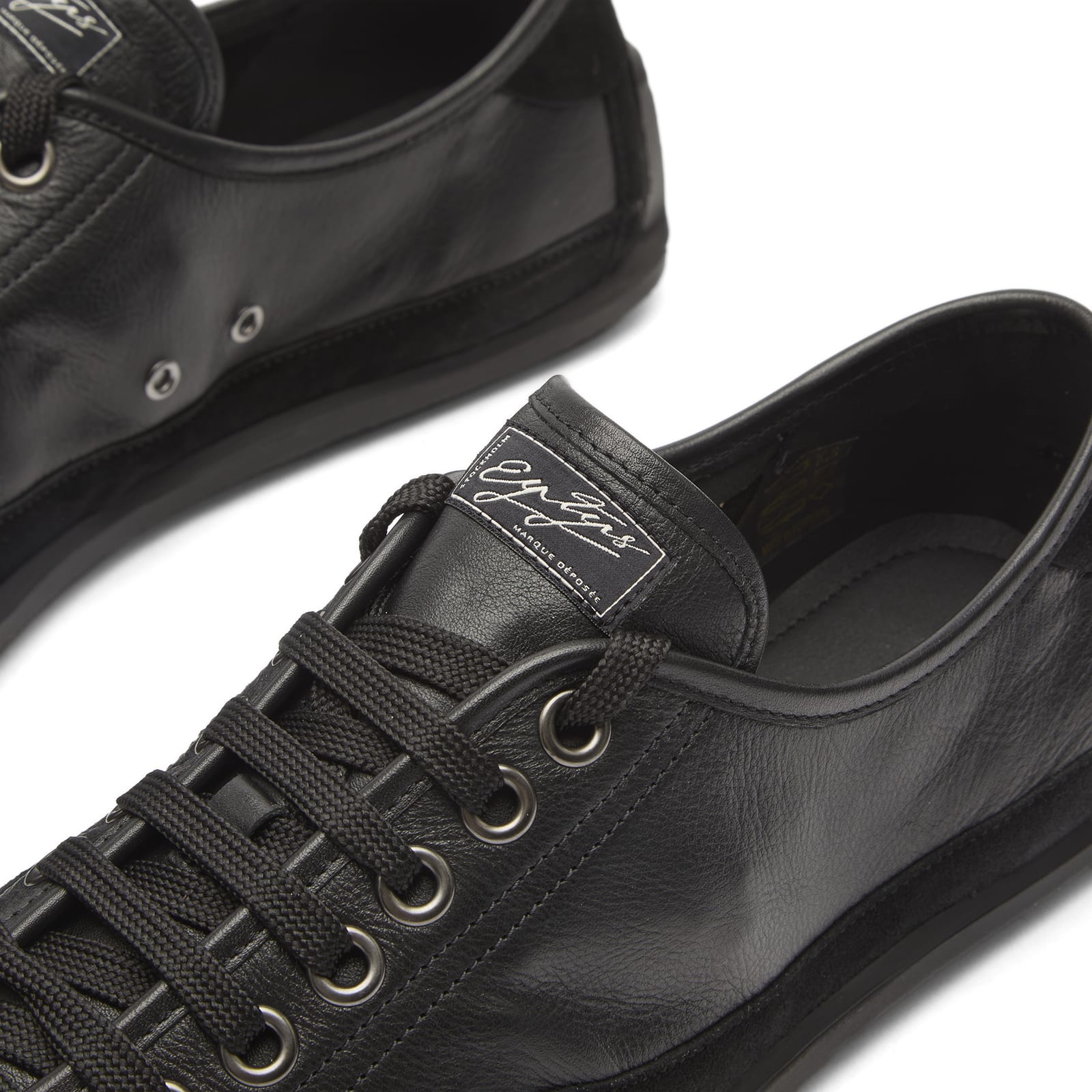 Eytys Balestra Black Leather Sneakers — photo 3