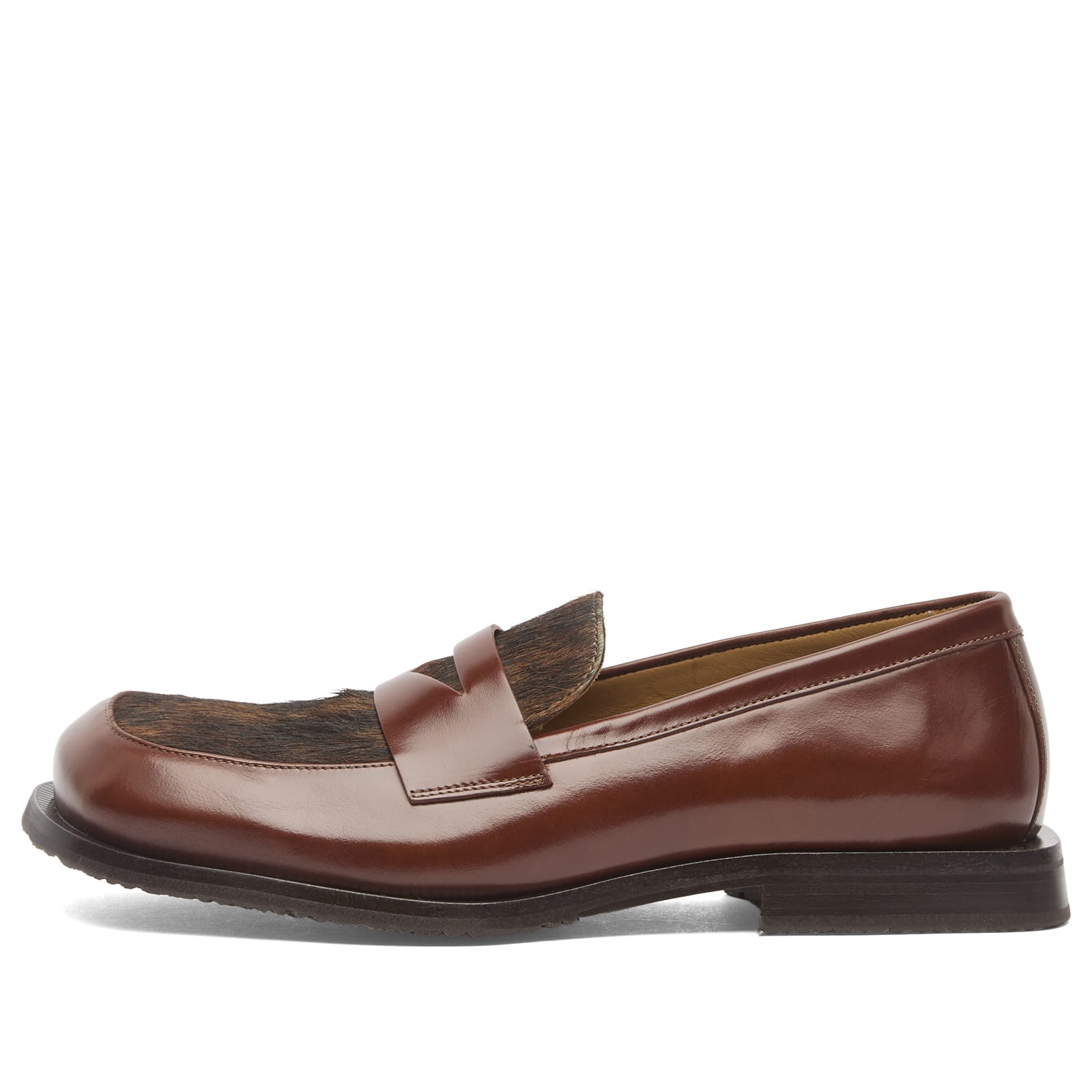 Eytys Men’s Savant Mahogny Calf Hair Leather Loafer
