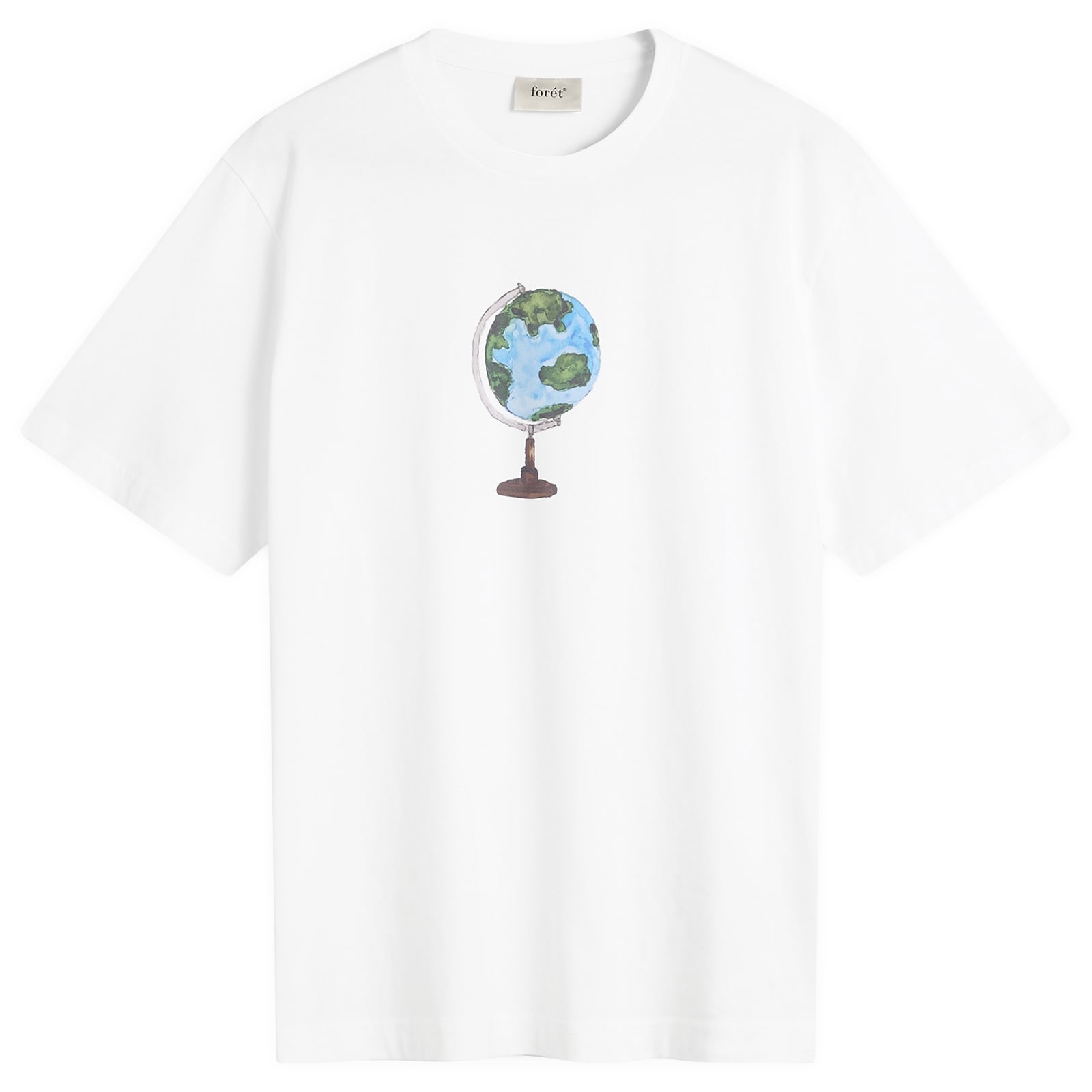 Foret Men’s Globe T-Shirt White
