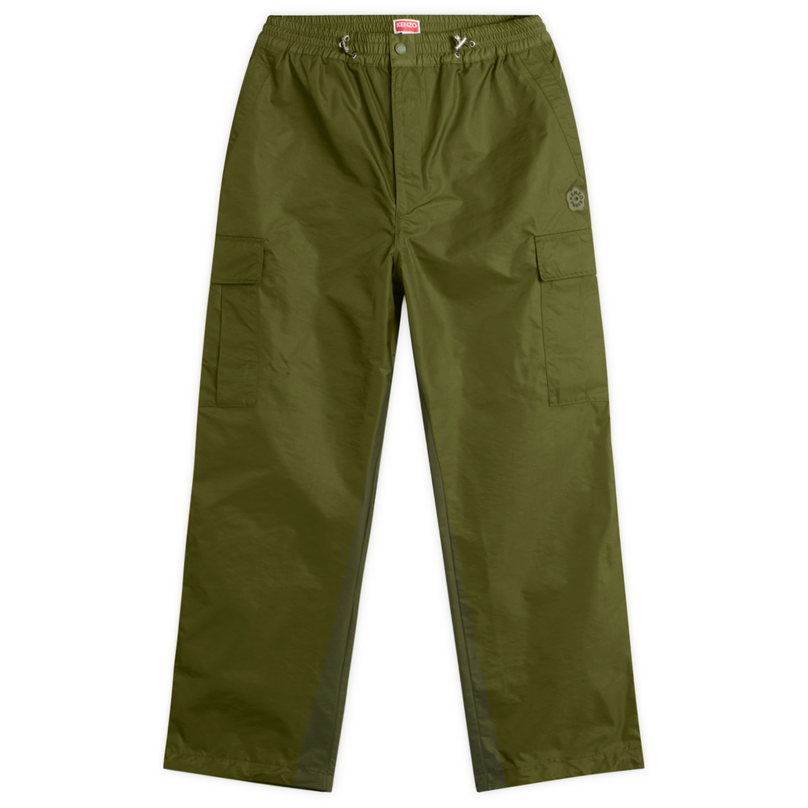 Kenzo Men's Khaki Boke Flower 2.0 Cargo Pants