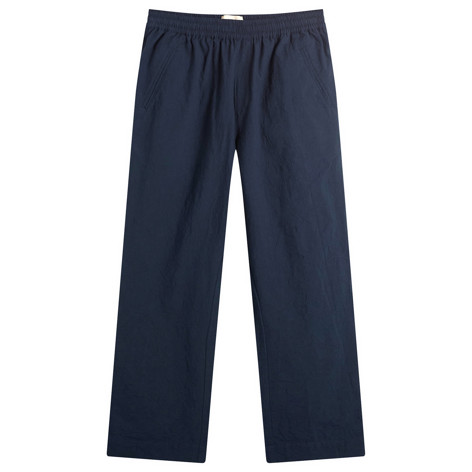 Folk Men’s Drawcord Assembly Pant Dark Navy Crinkle