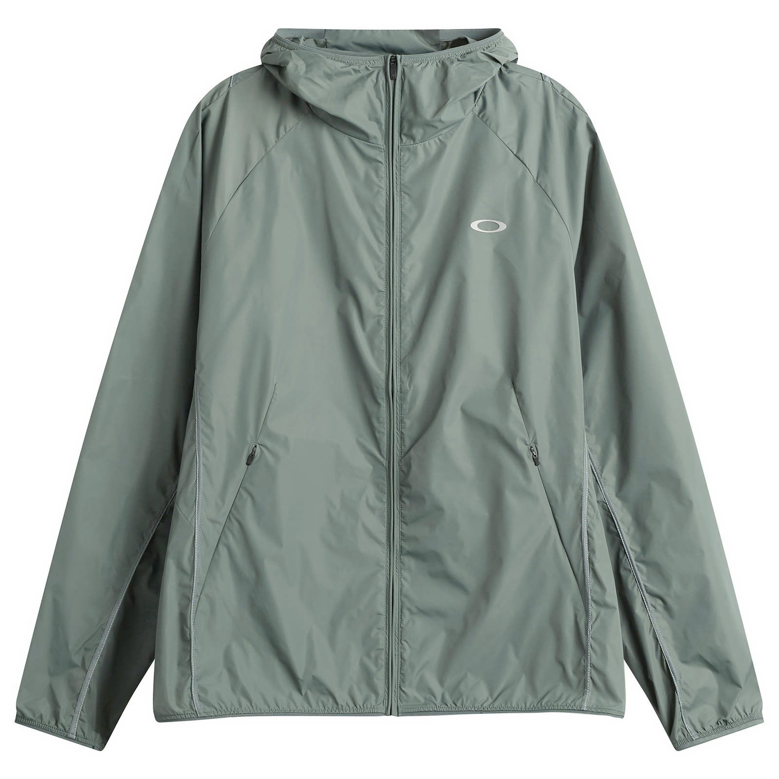 Oakley Men's Edge Force Windbreaker in Aviator Green, Size Large
