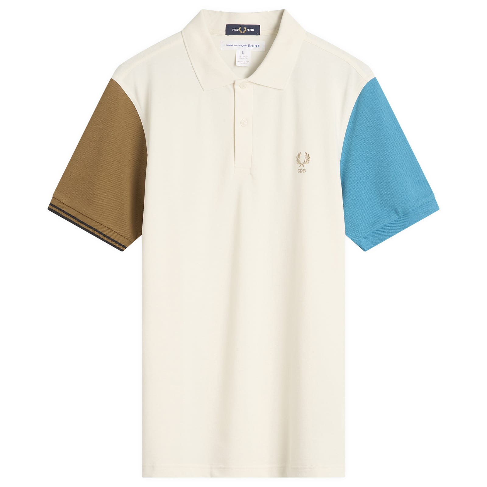 Comme des Garçons SHIRT x Fred Perry ポロ Black Comme des Garcons SHIRT x Fred Perry Polo Shirt | HIP