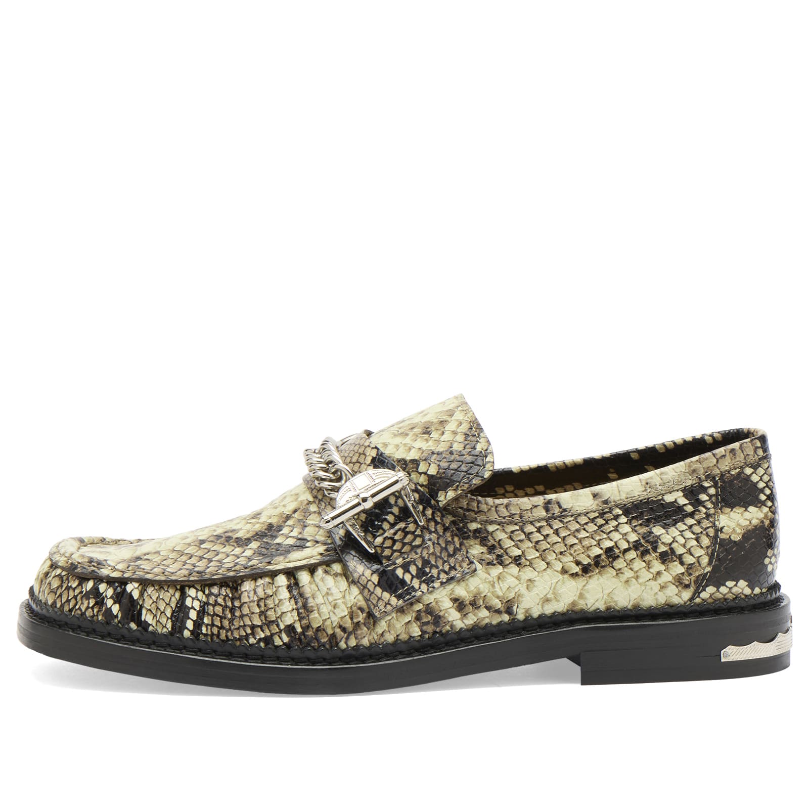 Toga Pulla Toga Archives Snake Embossed Loafer