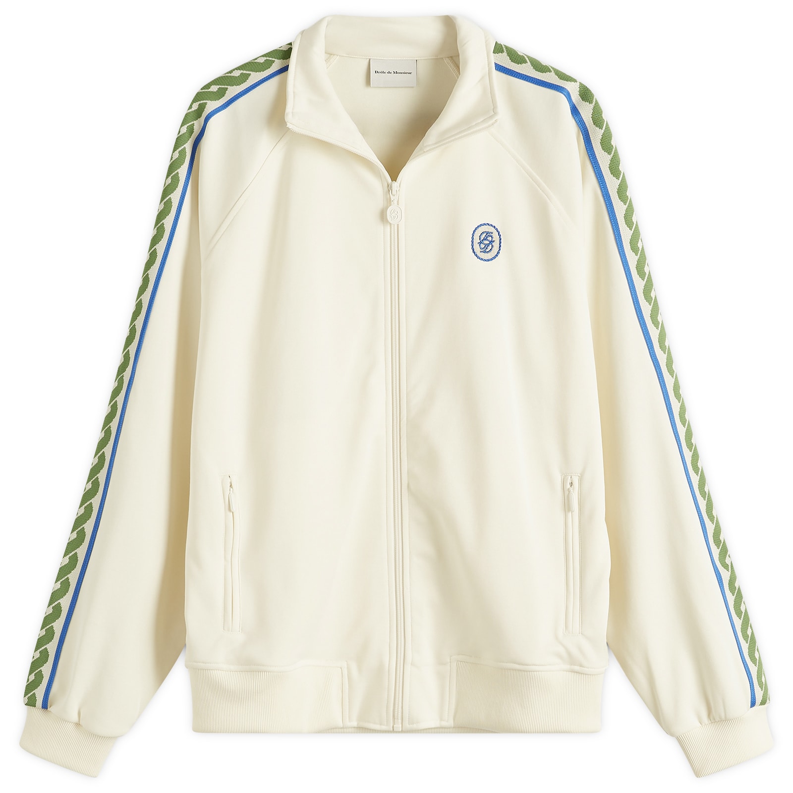 ジャケット DROLE DE MONSIEUR JACKET (T173031ATNW050 IVORY) White Cotton Denim Jacket