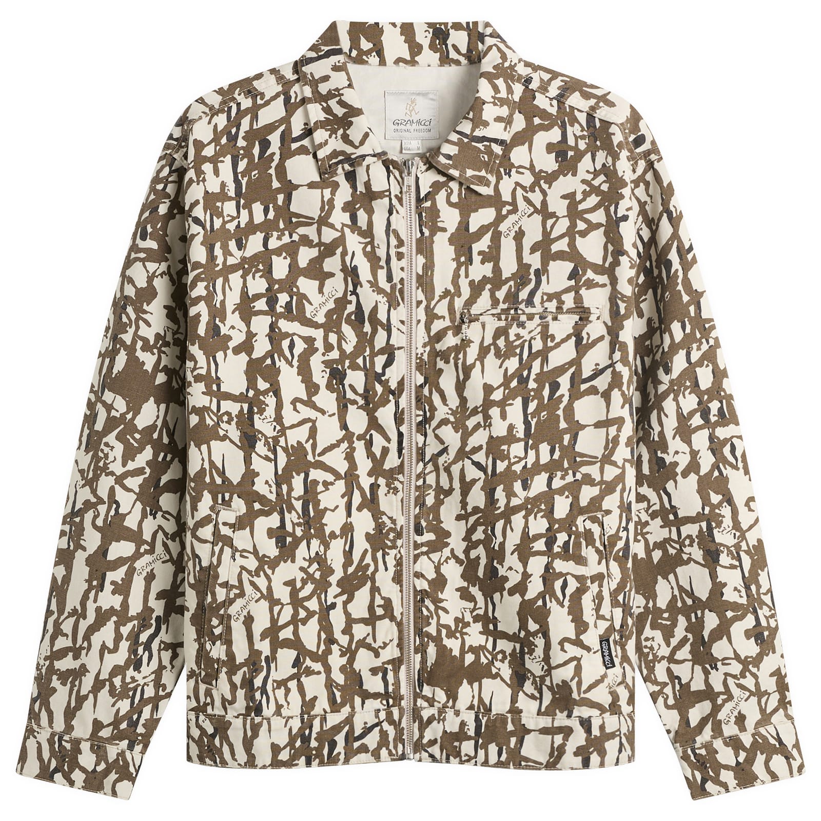 Gramicci — Men's Taos Canvas Jacket in Grey Reed, Size Small
