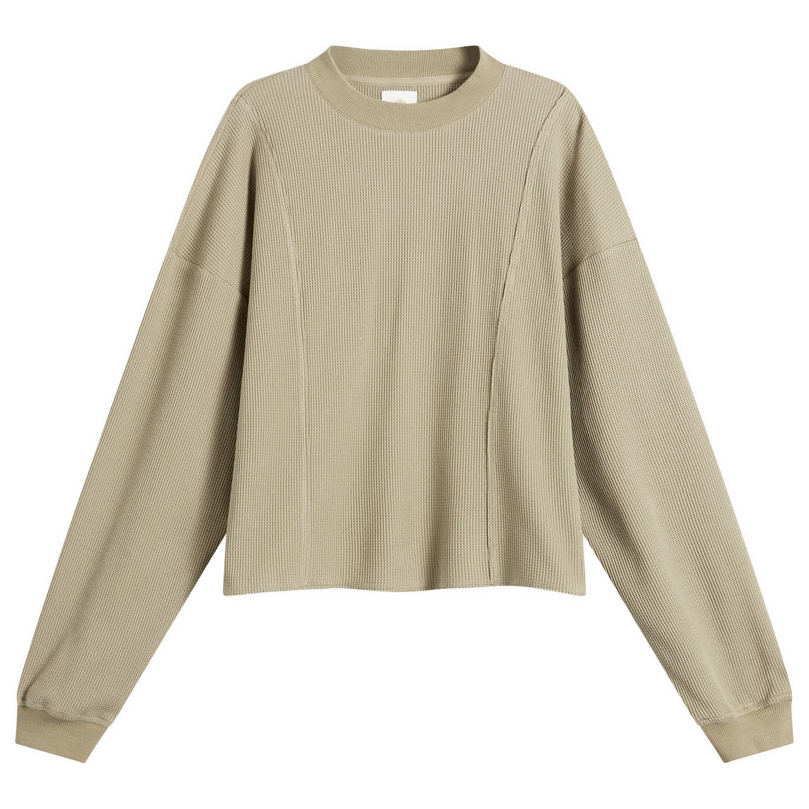Gander Men’s Waffle Longsleeve T-Shirt Olive