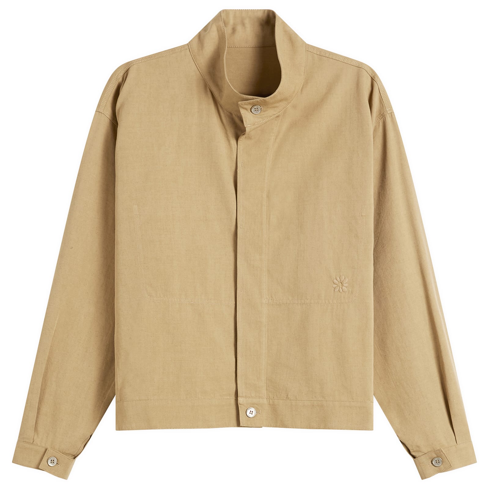 Gander — Gander Men's Le Mans Shirt in Beige, Size Medium
