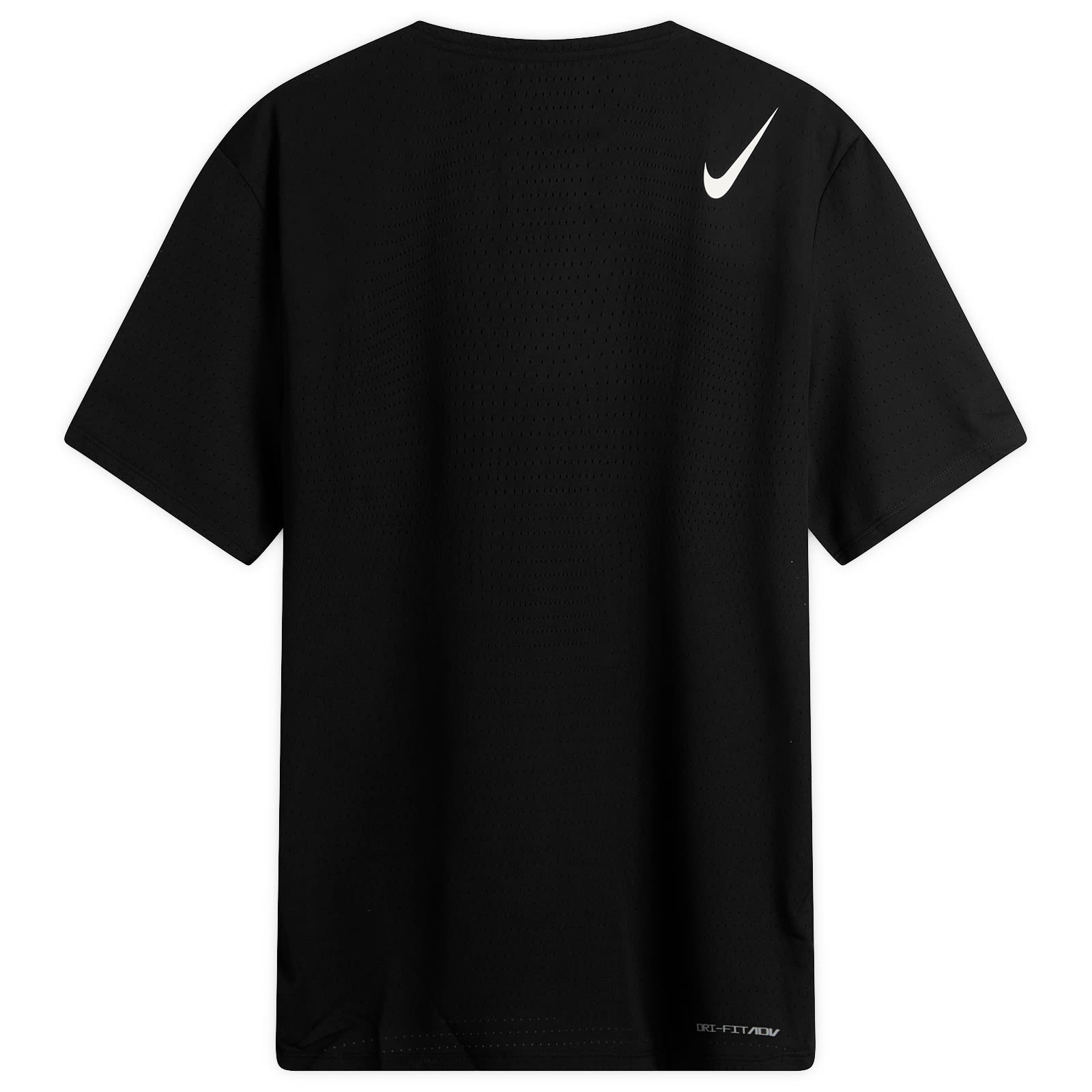 Nike Aeroswift T-Shirt Black/White - Curated Menswear