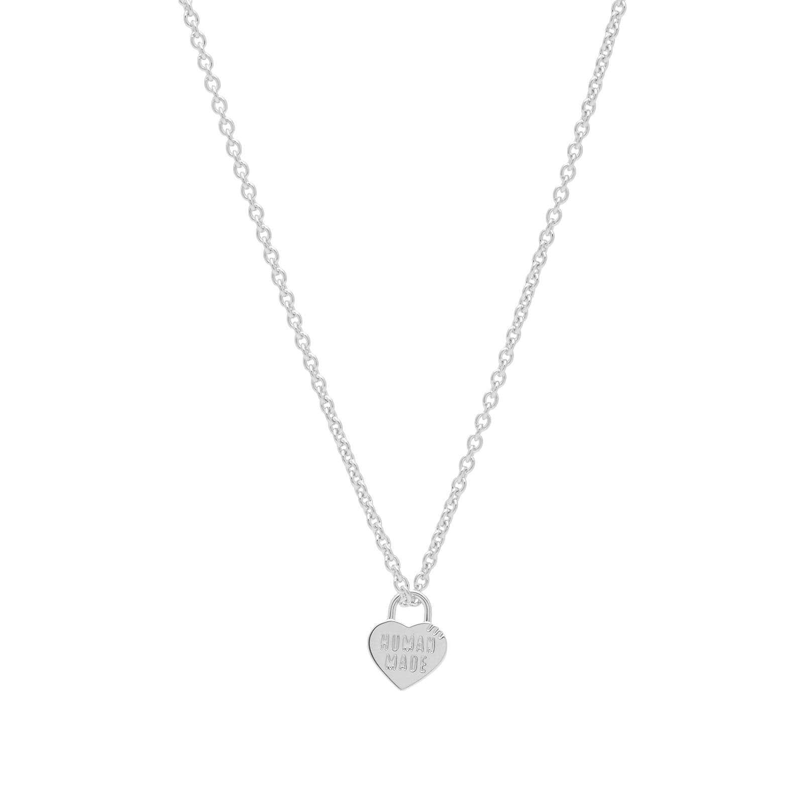 Human Made Men’s Heart Silver Necklace