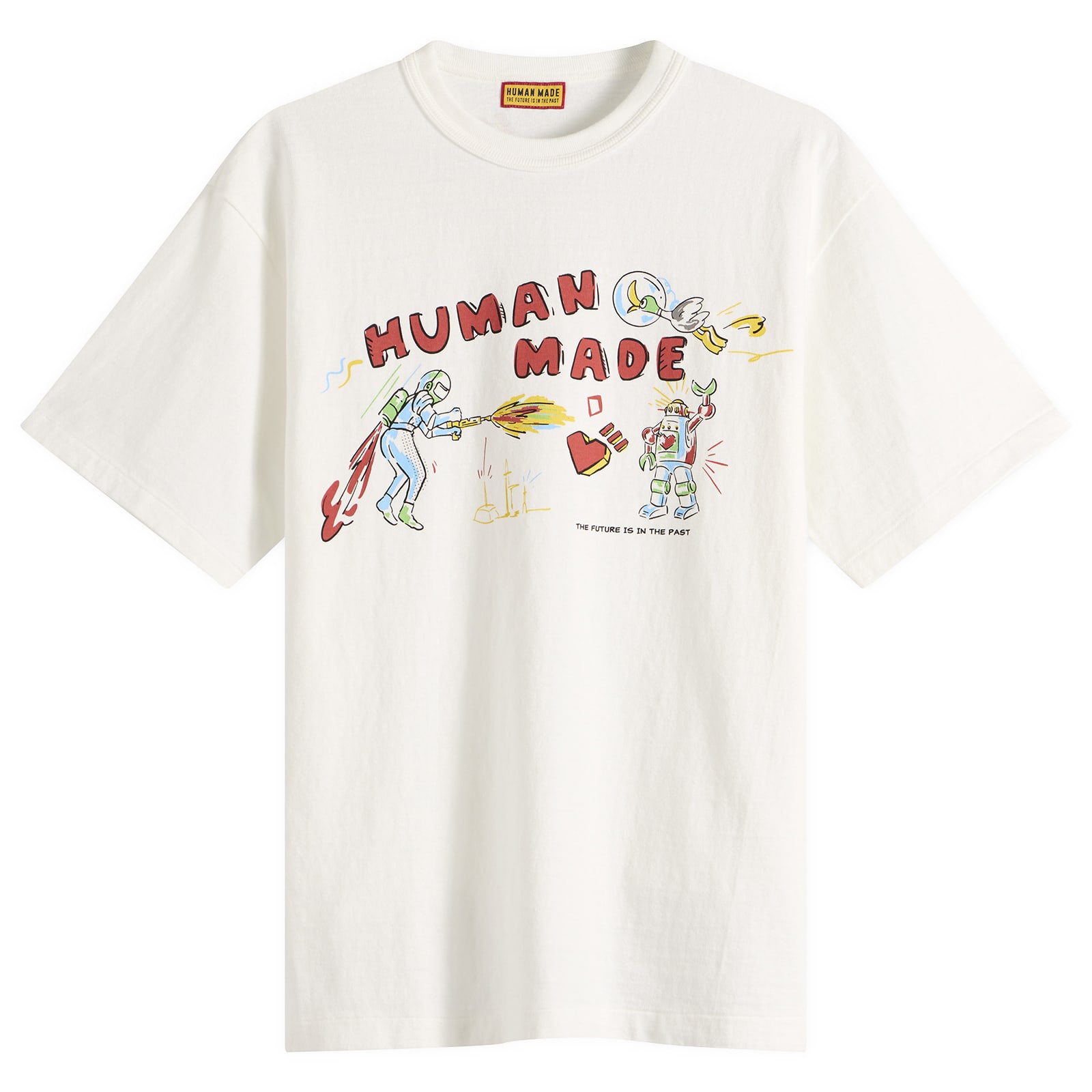Human Made Men’s Invasion Sketch T-Shirt White