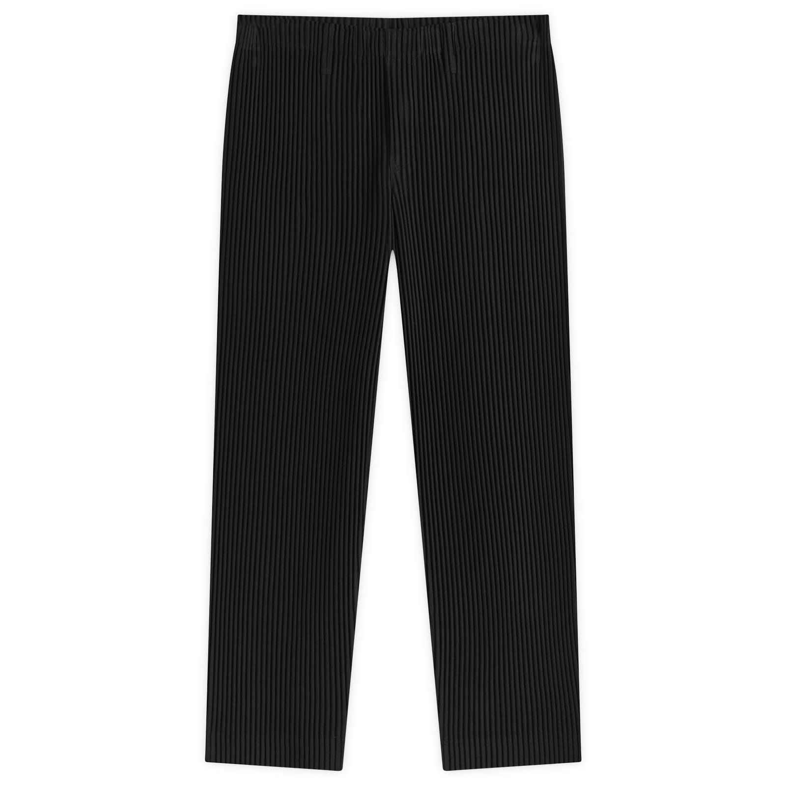 HOMME PLISSÉ ISSEY MIYAKE — Homme Plissé Issey Miyake Men's Pleat Pant in Black, Size 1