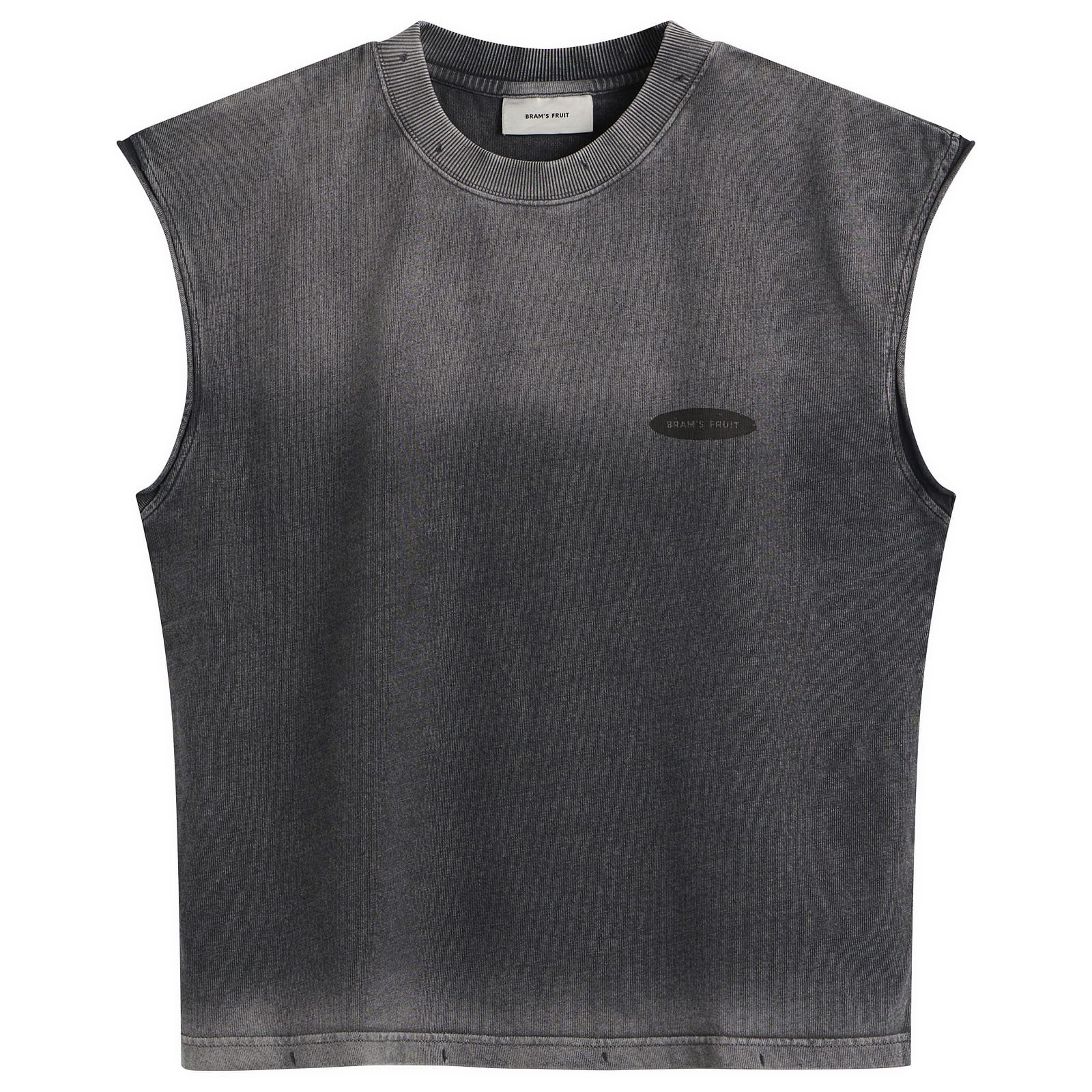 Bram’s Fruit Men’s Distressed F*ck Off I’m Gardening Sleevless T Shadow Black