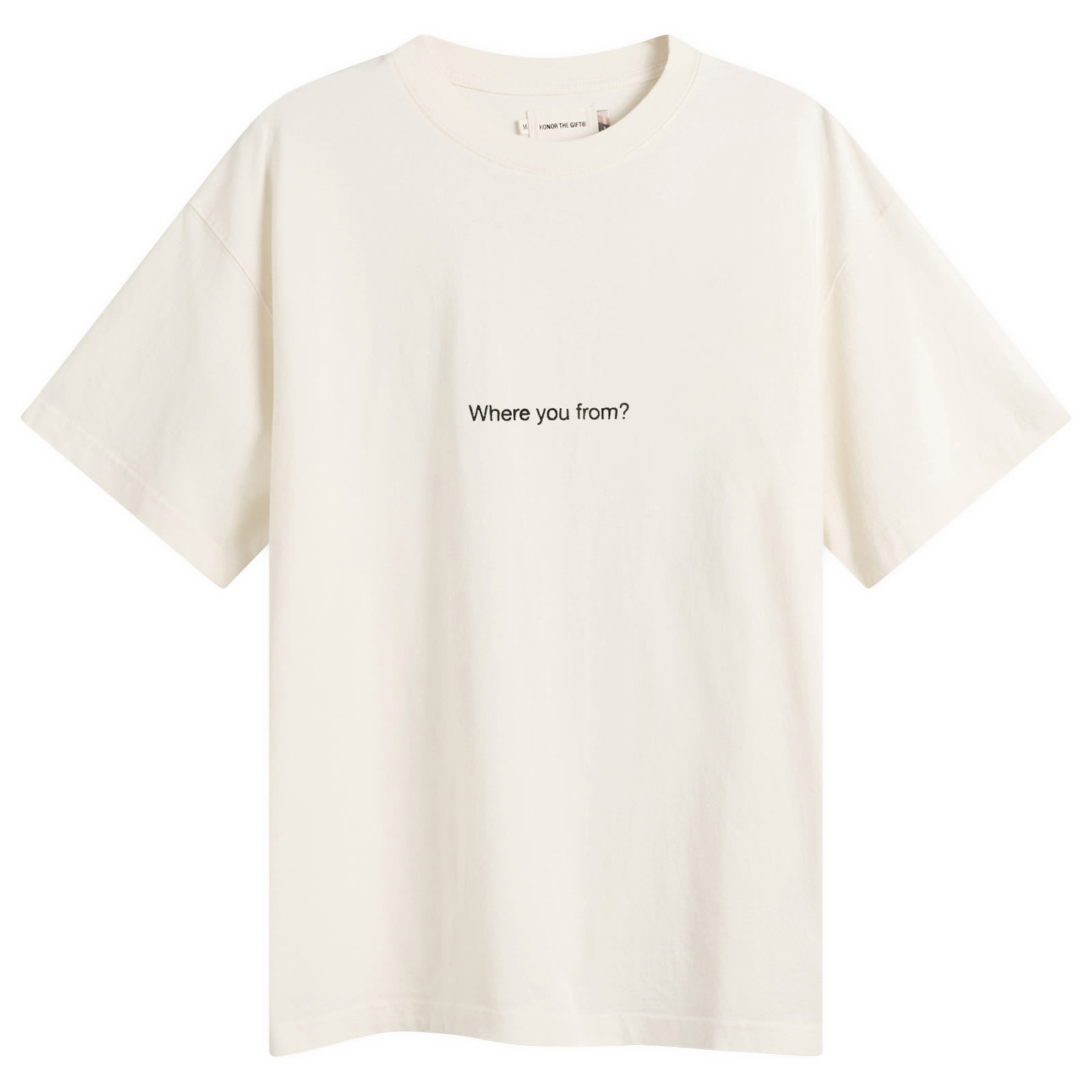 Honor the Gift Men’s Where You From T-Shirt White