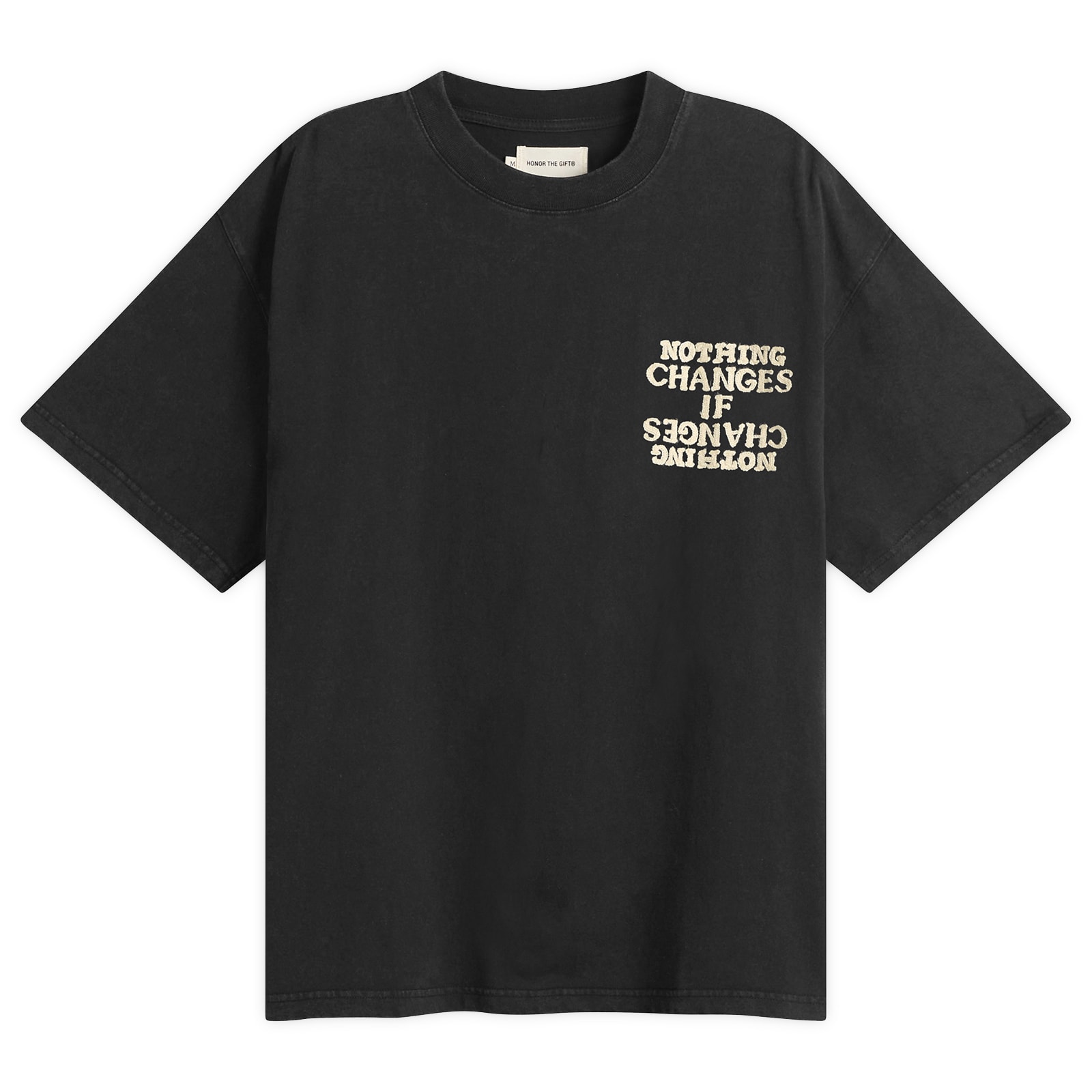 Honor the Gift Men’s Nothing Changes T-Shirt Black