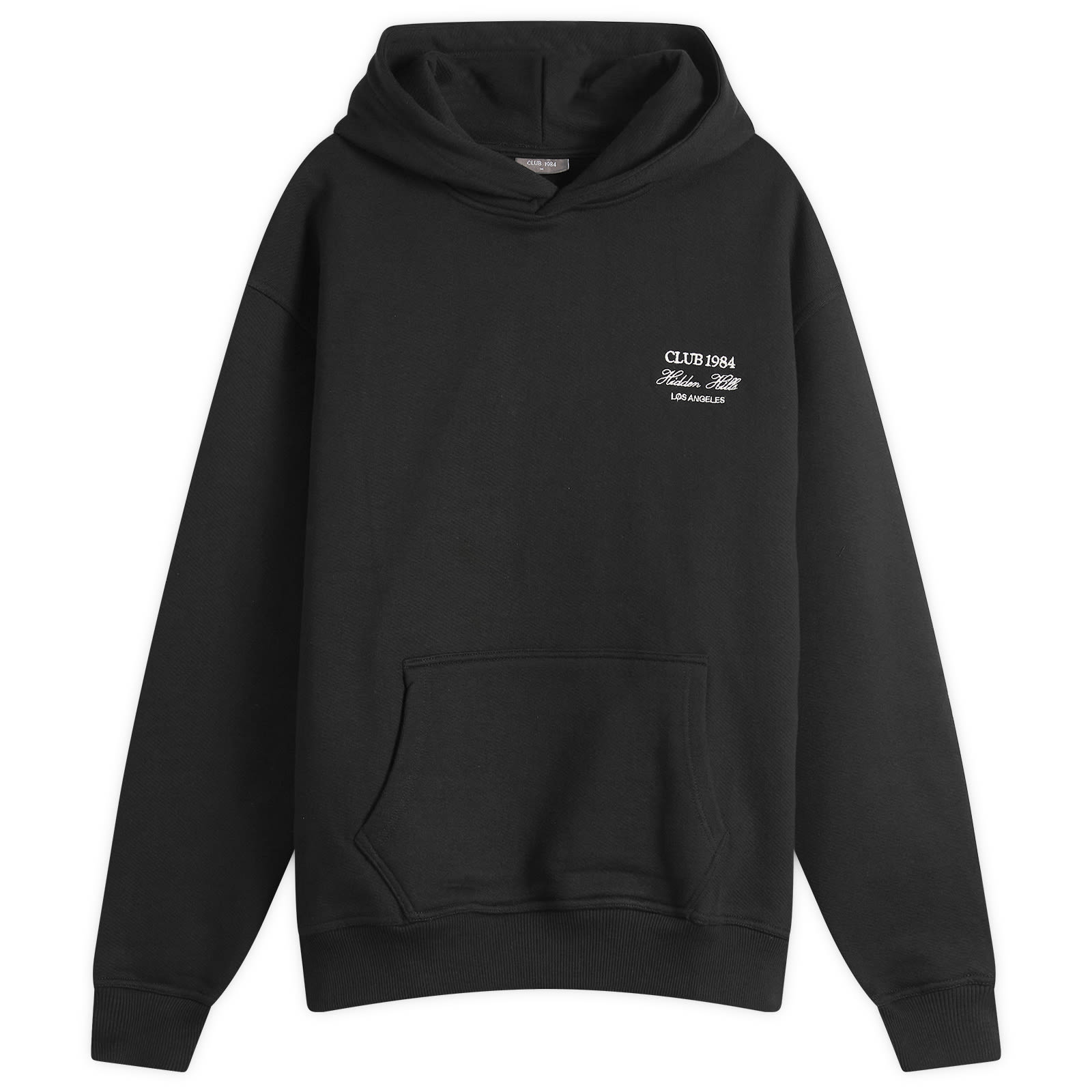 Club 1984 — Club 1984 Men's Hidden Hills Hoodie in Black, Size Small